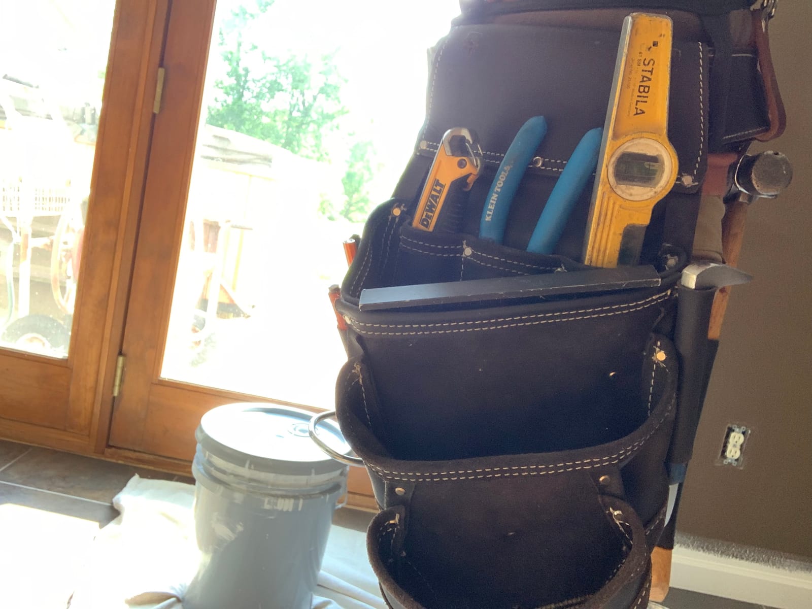 LAUTUS Oiled Tanned Rig Tool Belt/Pouch/Bag, Carpenter, Construction customer photo 1