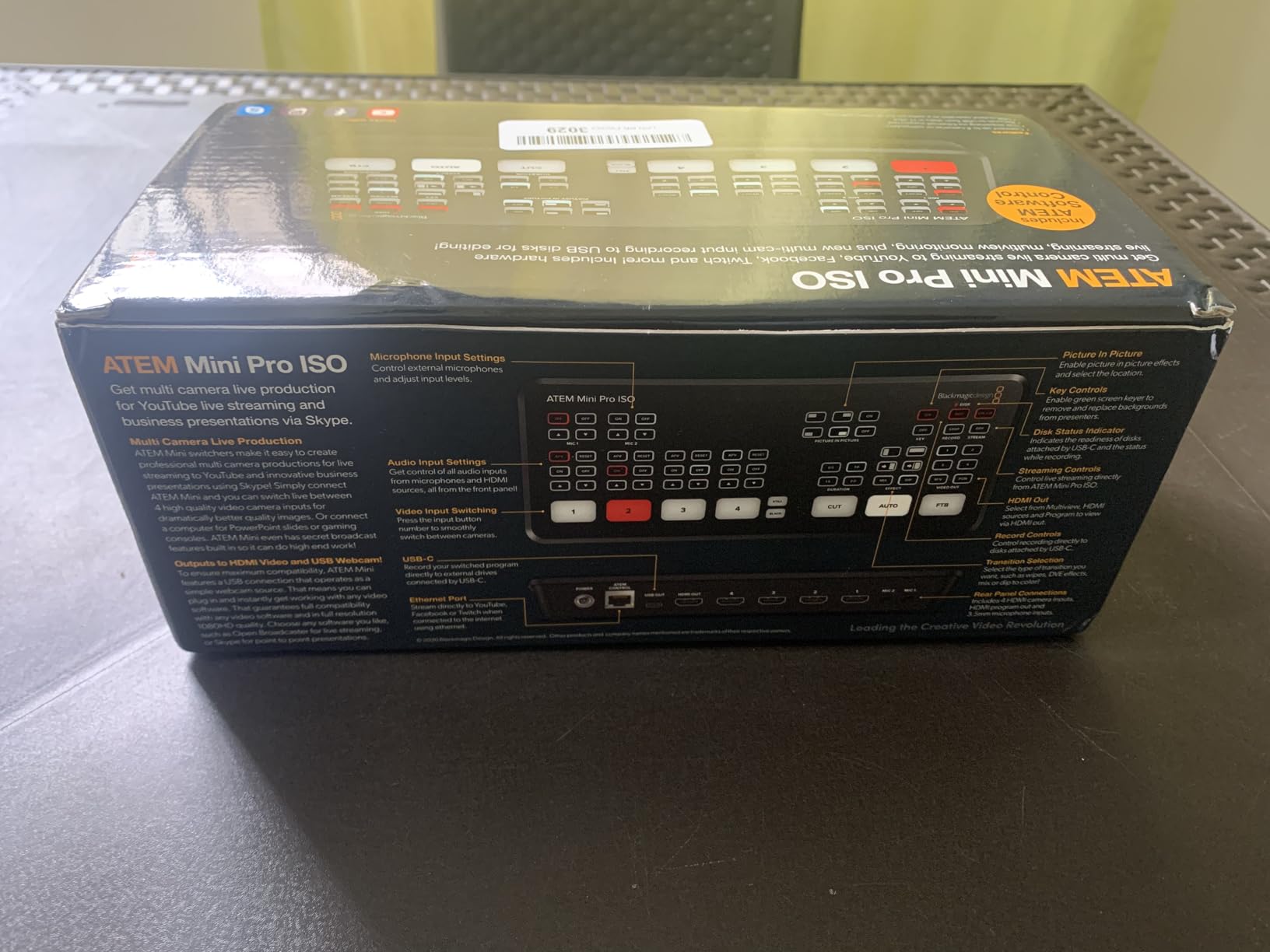 Blackmagic Design ATEM Mini Pro ISO HDMI Switcher customer photo 1