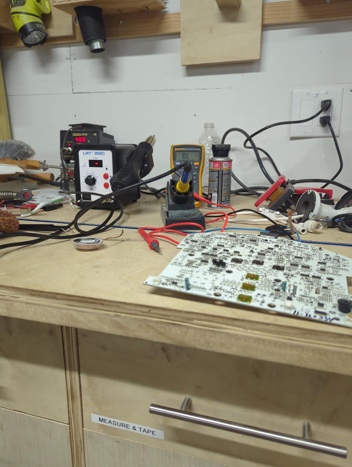 LRT 858D 700W Digital Hot Air Rework Station for PCB IC SMD Repair customer photo 1