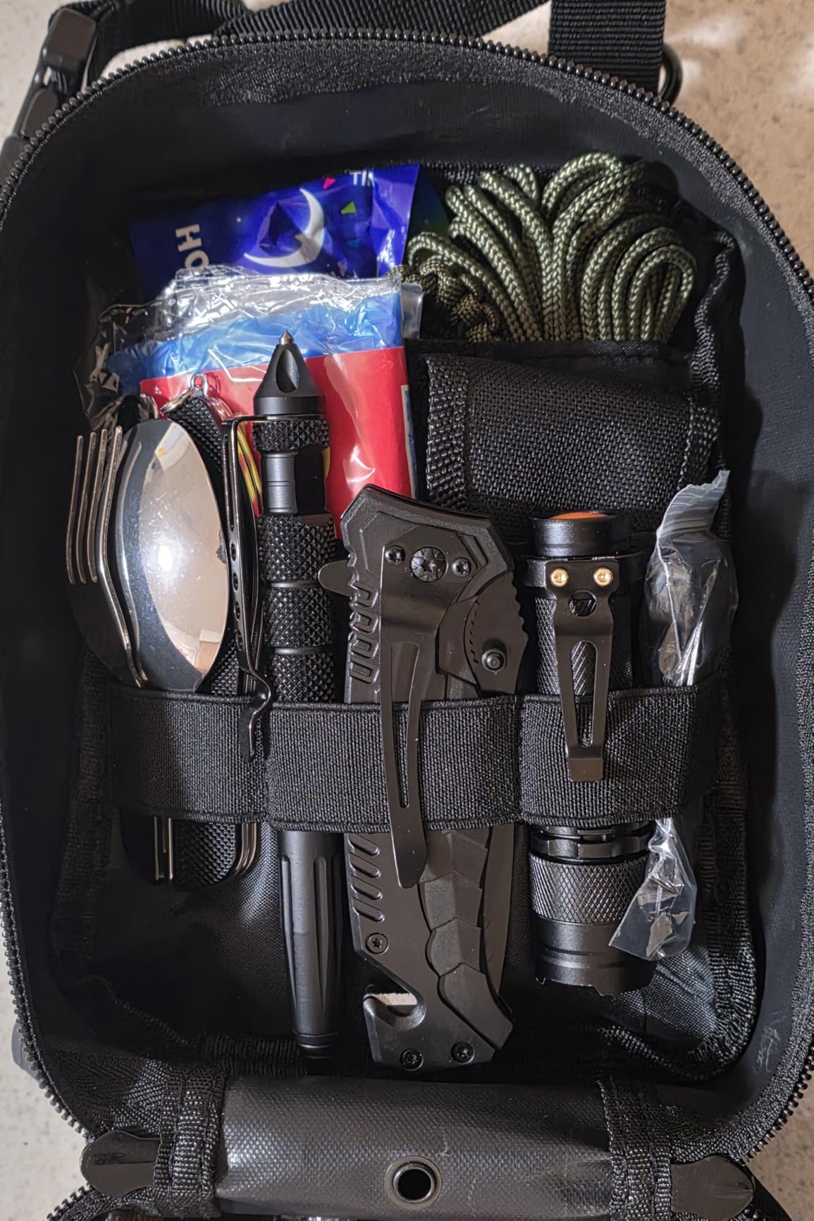 TAIMASI 238 Pcs Emergency Survival Kit with First Aid Kit and Molle Pouch customer photo 1