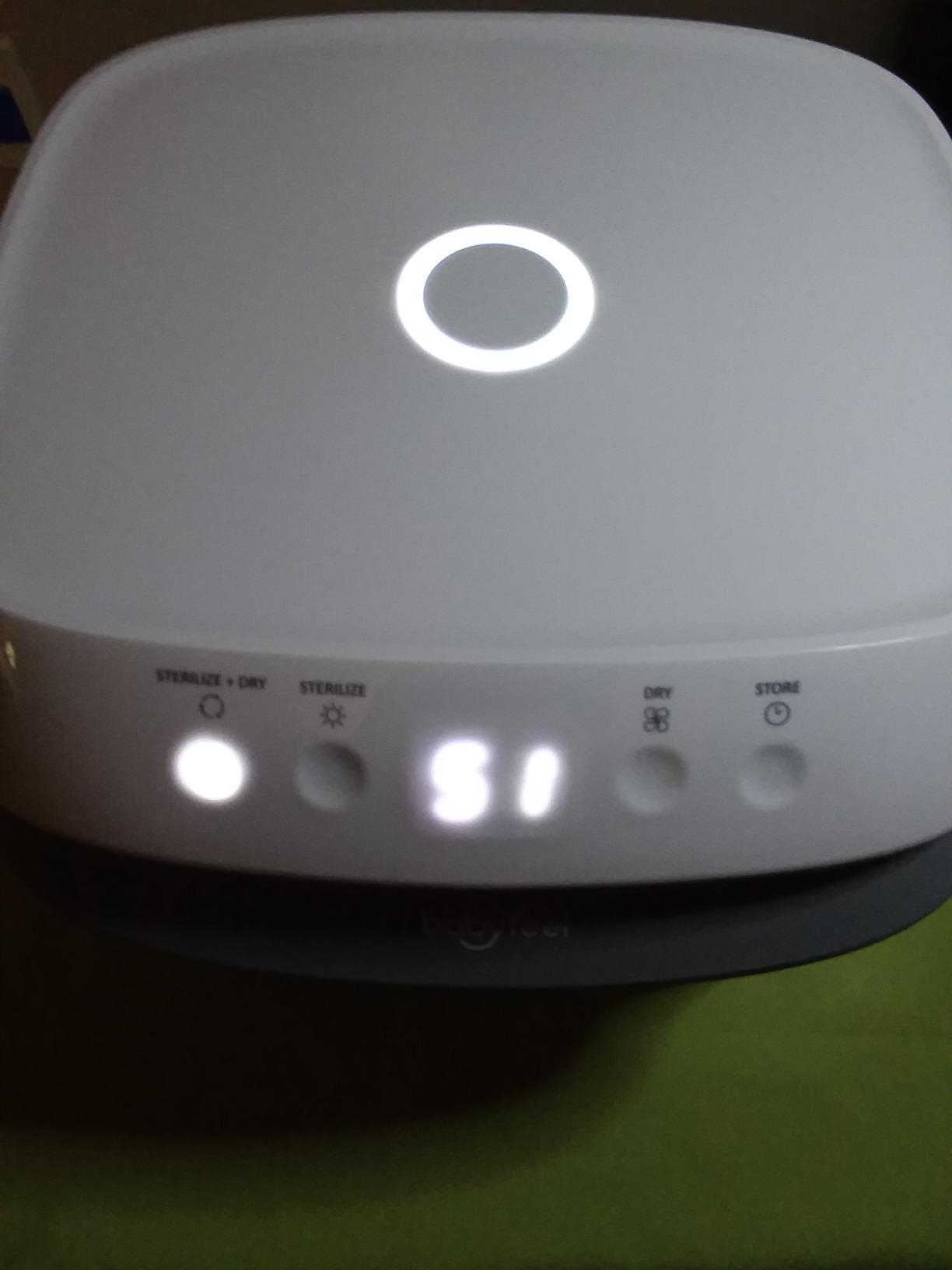 UV Light Sanitizer, UV Box Sanitizer, Conveniently Sanitizes in Minutes, Large Capacity, No Cleaning Required, Touch Control customer photo 2
