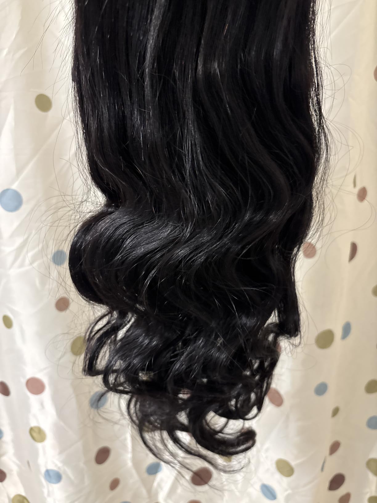 Headband Wig Human Hair Body Wave Glueless None Lace Front Half Wig 18 Inch customer photo 1