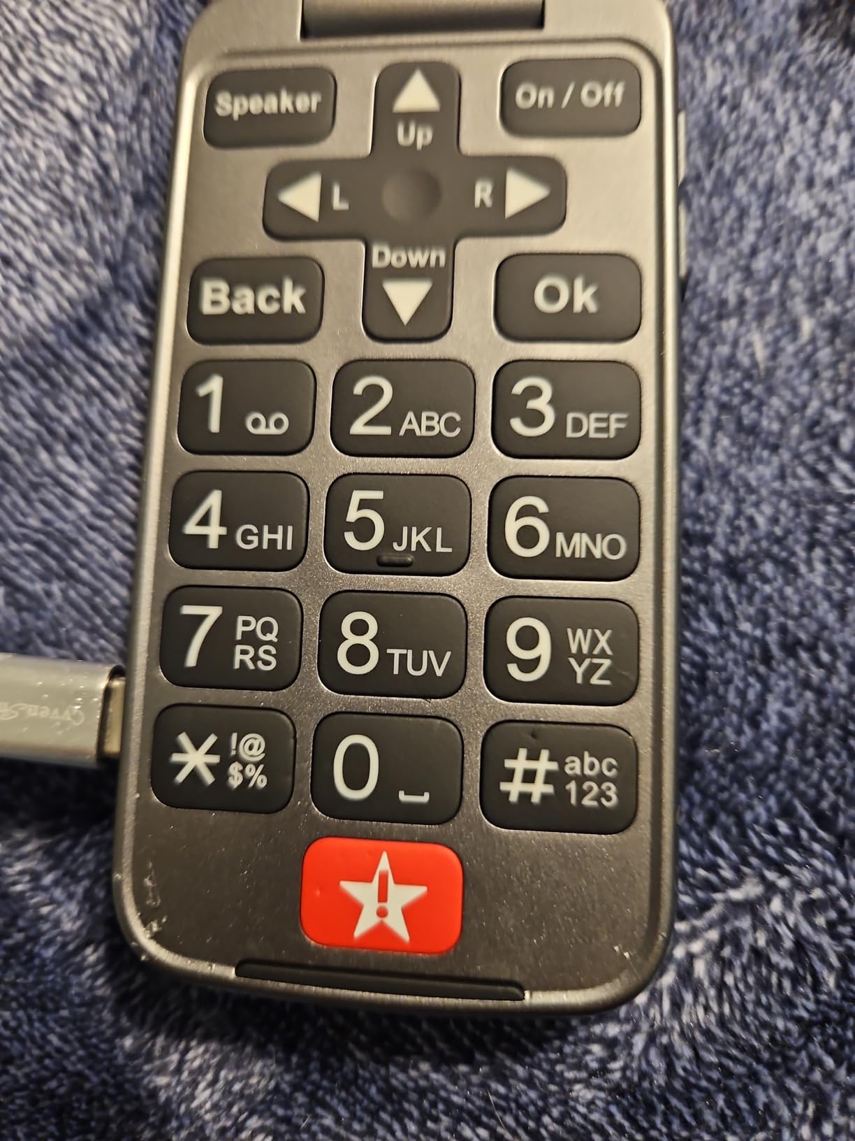 LIVELY Jitterbug Flip Cell Phone for Seniors, Flip2, Red customer photo 2