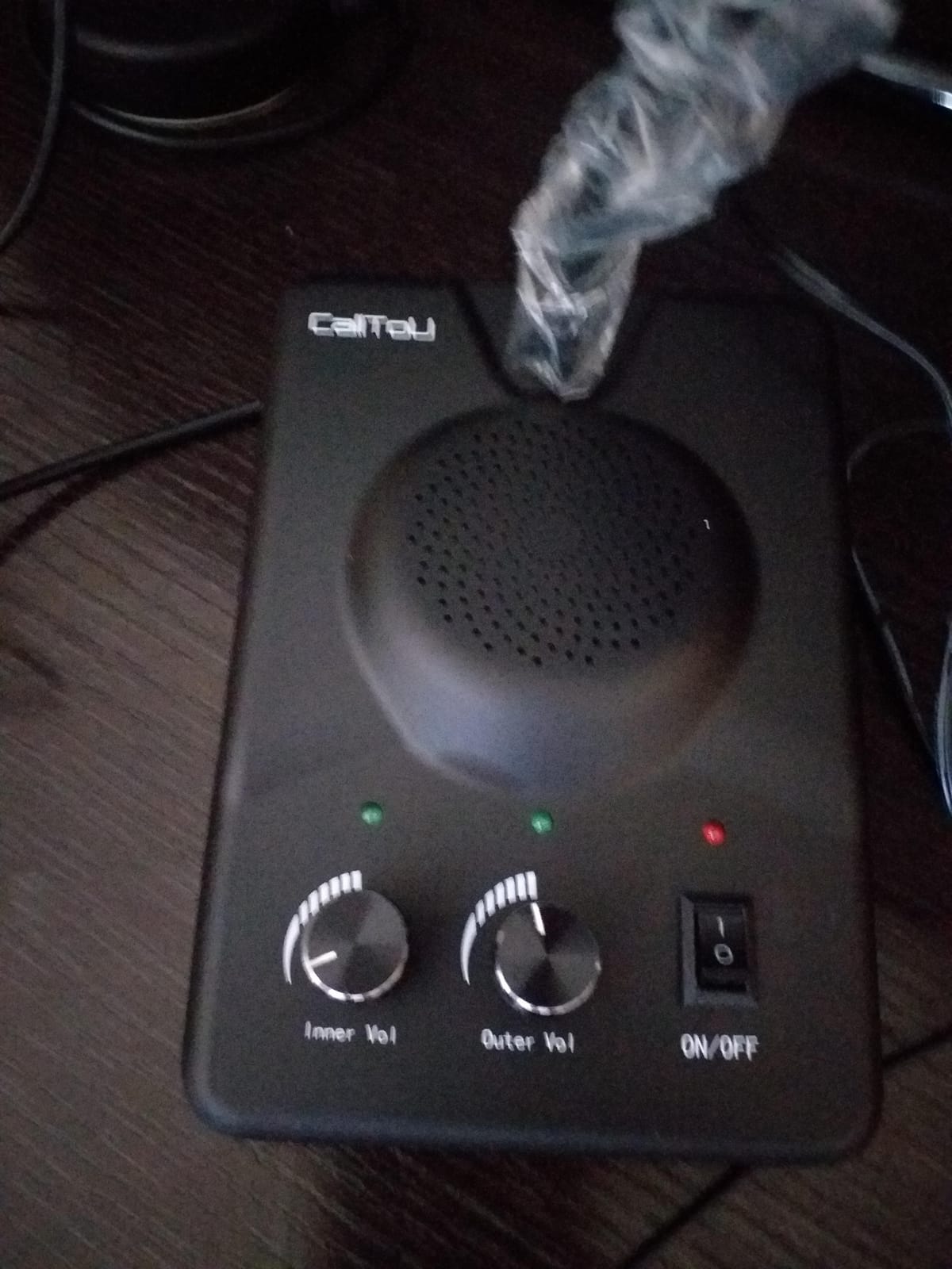 CallToU Window Speaker Intercom System,Dual Way Anti-Interference Intercommunication Microphone Talk Through Glass Window,for Business,Bank,Office,Hospital,Counter,Store,Station,School and More customer photo 1