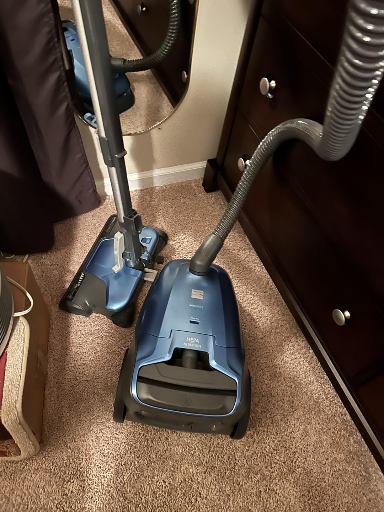 Kenmore Elite Ultra Plush 700 Series Bagged Canister Vacuum | 2-Motor System, Powerful Suction, HEPA Filter, Pet PowerMate for Pet Hair, Thick Carpet, Hard Floors, Stairs and More - 81714 customer photo 2