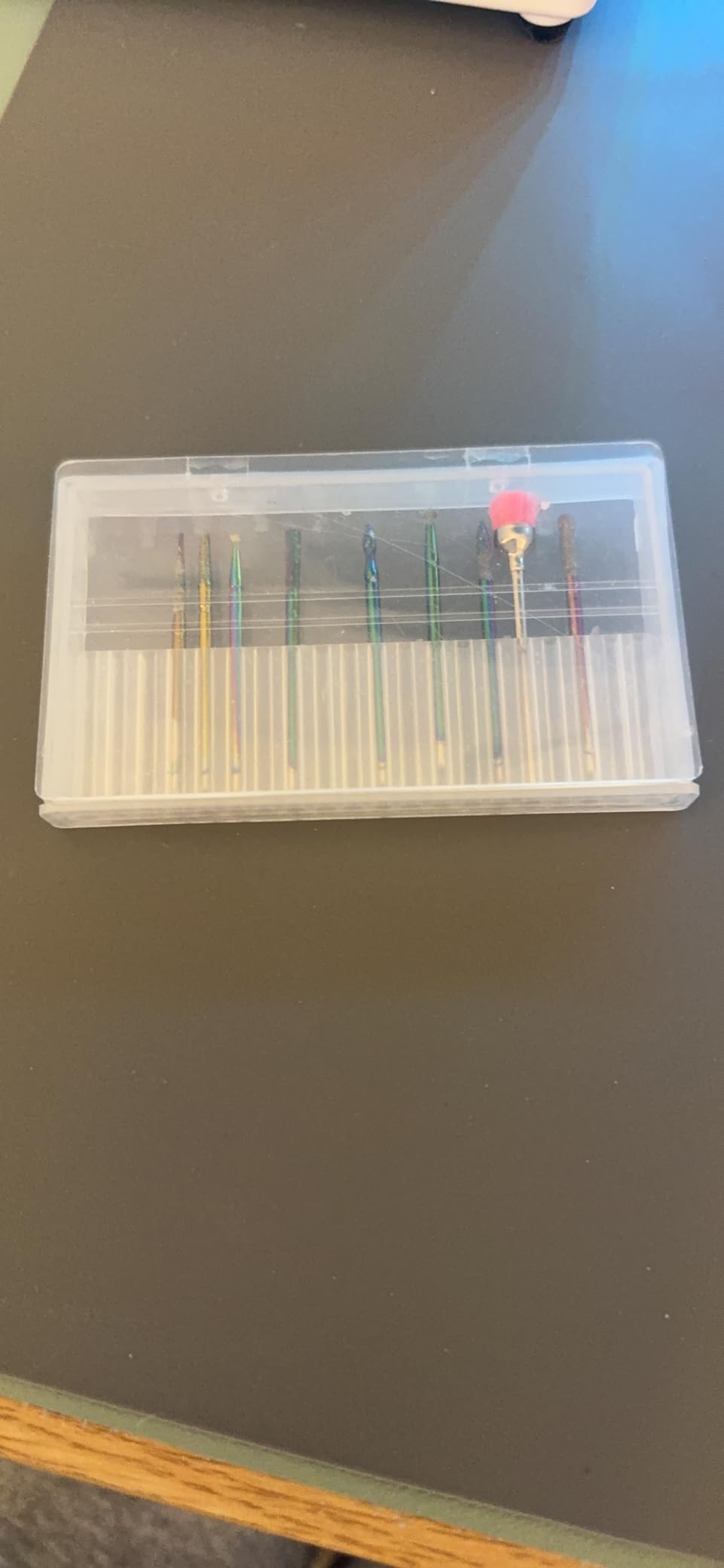 21pcs Nail Drill Bits Sets - 3/32 Inch Cuticle Ceramic Electric Nail File customer photo 1