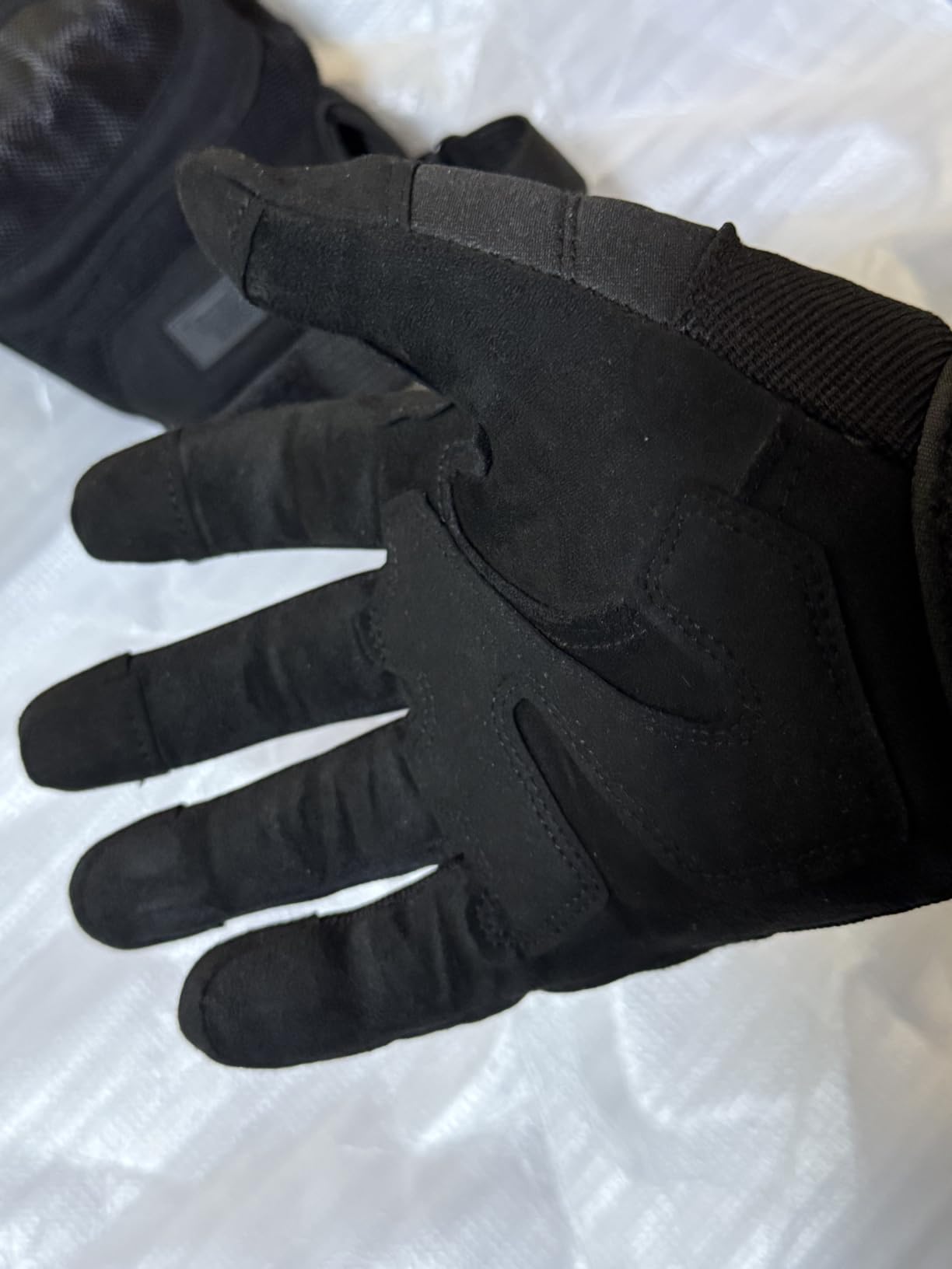 KEMIMOTO Tactical Gloves for Men, Touchscreen Motorcycle Gloves with Hard Shell & Palm Padding for Sports Motorcycle Cycling Tactical Airsoft Paintball Hunting Hiking Camping Climbing customer photo 2