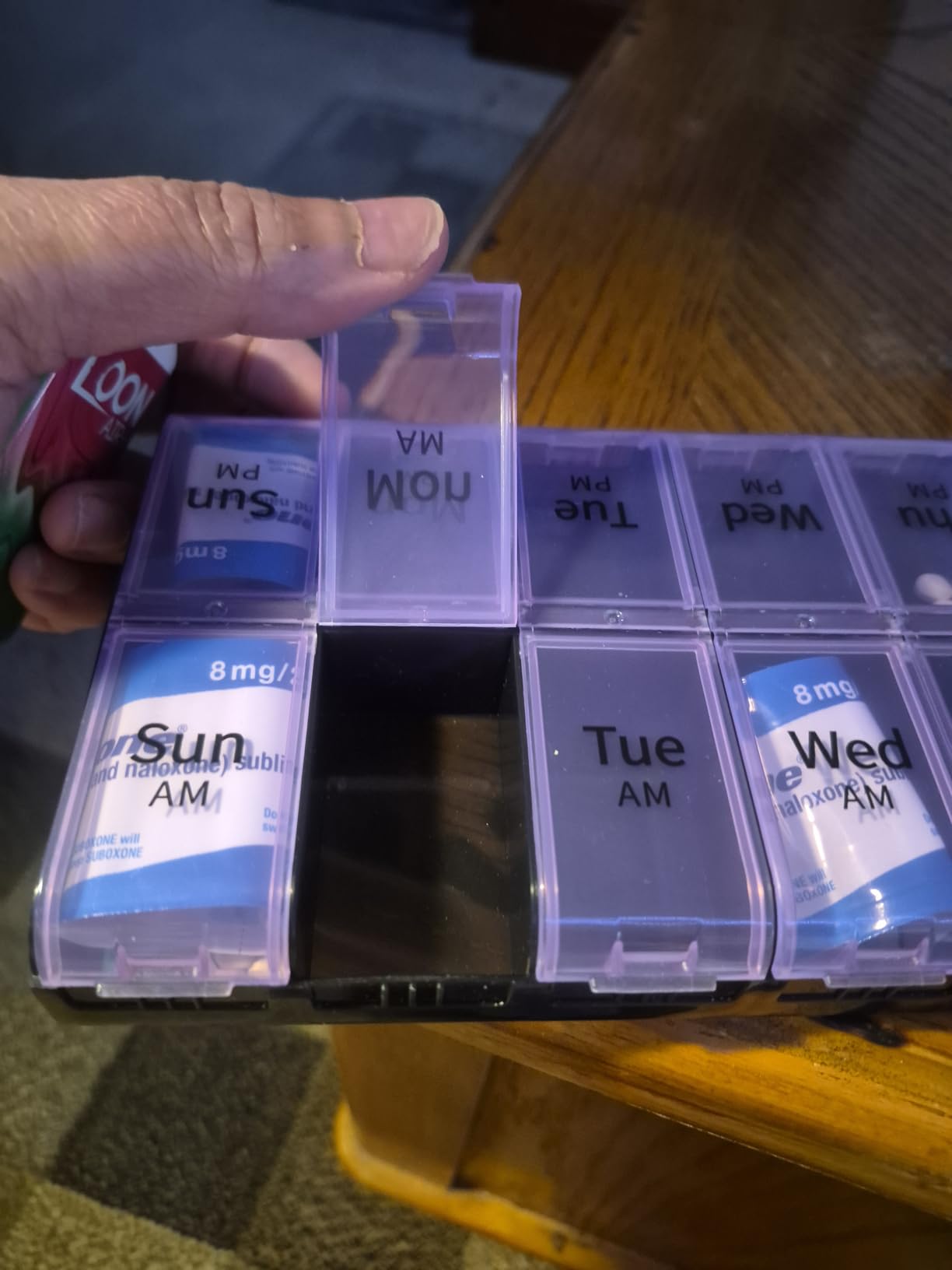 Extra Large Pill Organizer 2 Times a Day,Made for Seniors & High-Dose Users customer photo 1