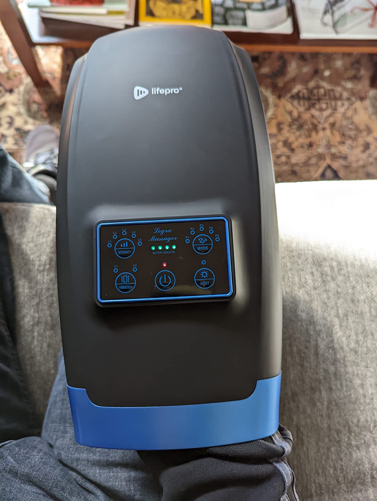 LifePro Legra Hand Massager with Heat and Compression & Cordless Design customer photo 1
