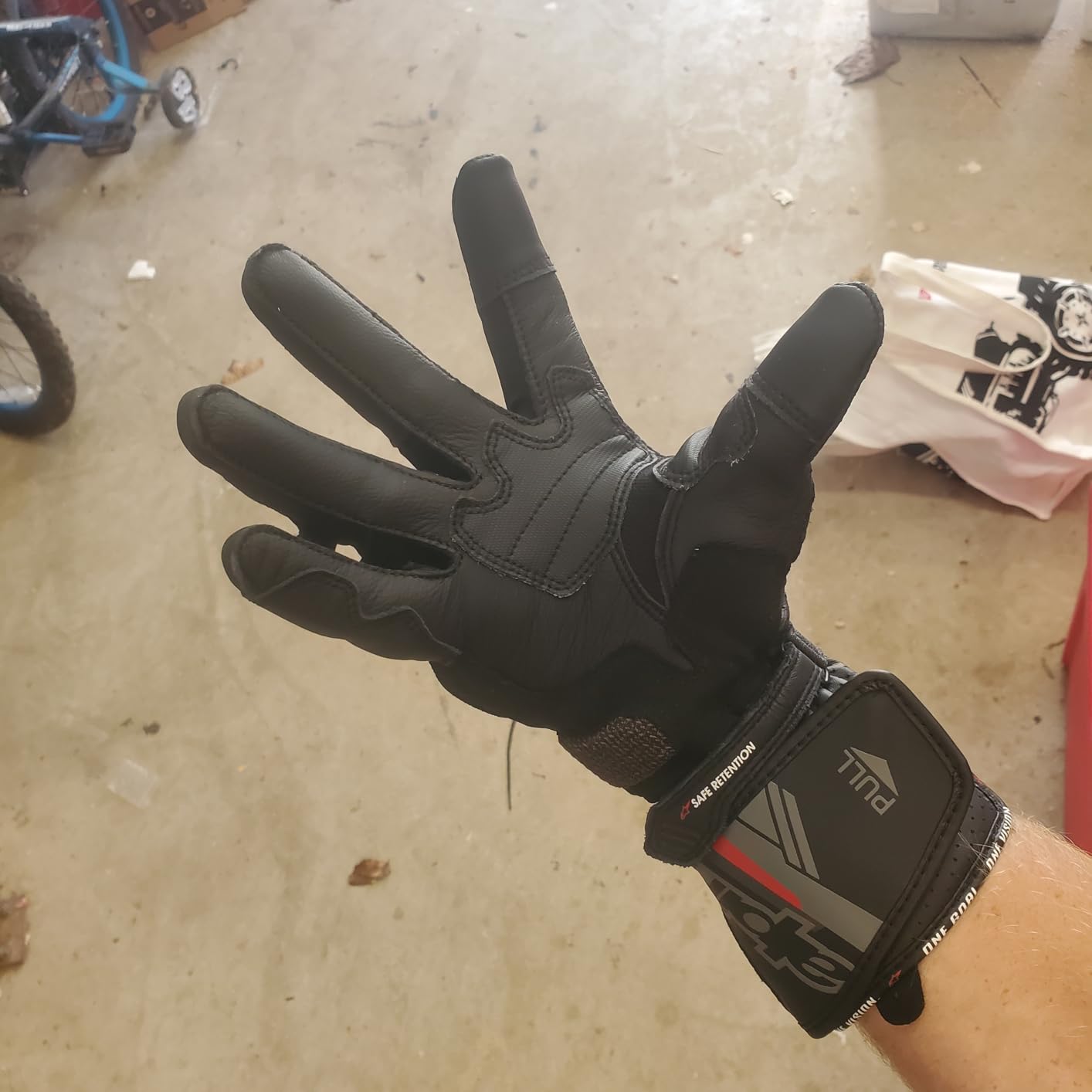 Alpinestars SP-8 V3 Gloves, Full Gauntlet Leather, CE-Certified, Race-Inspired Fit, Knuckle Protection, Reinforced Palm, Multi-Panel Construction customer photo 2
