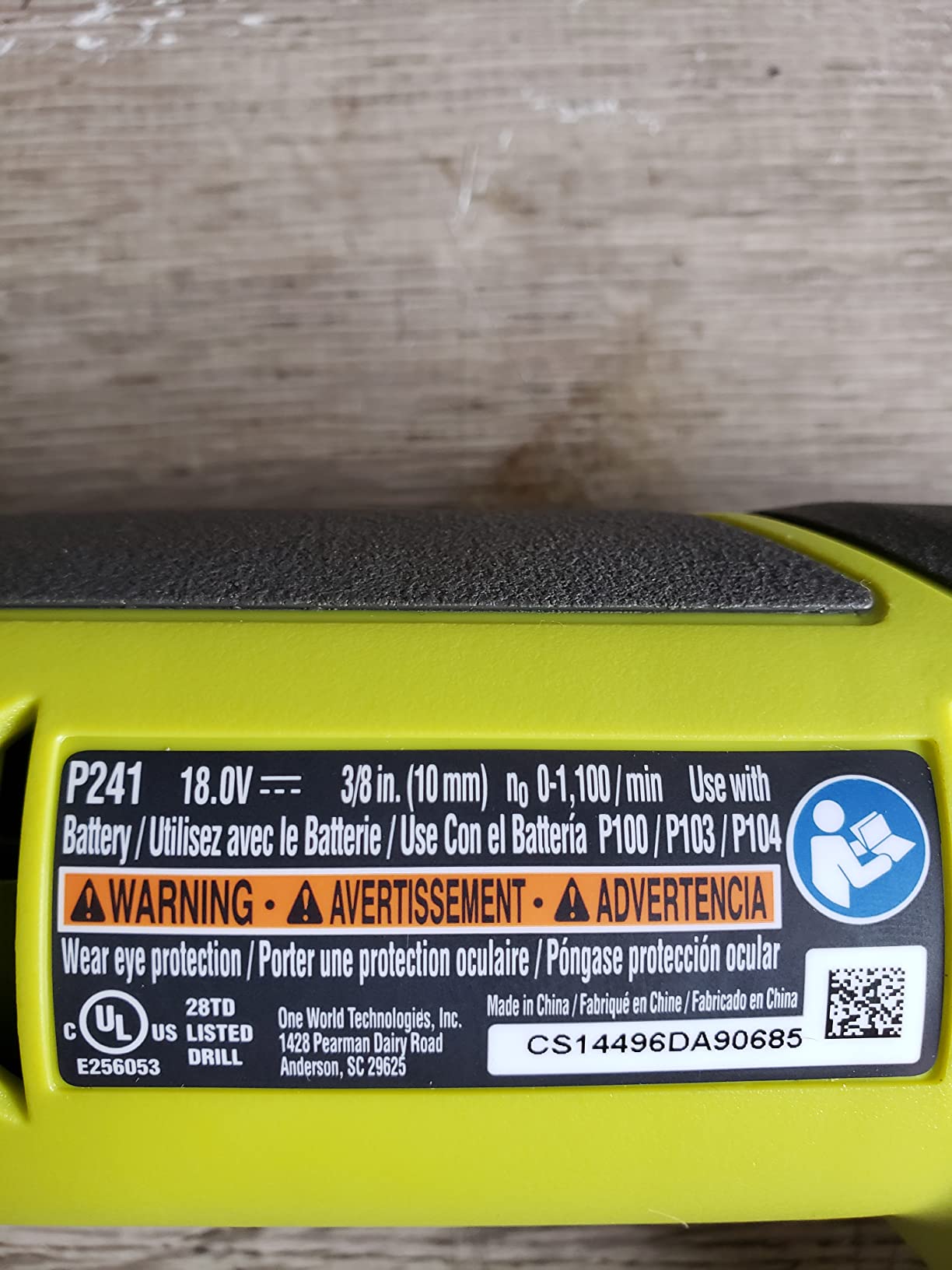 RYOBI ONE+ HP 18V Brushless Cordless Compact 3/8 in. Right Angle Drill (Tool Only) customer photo 2