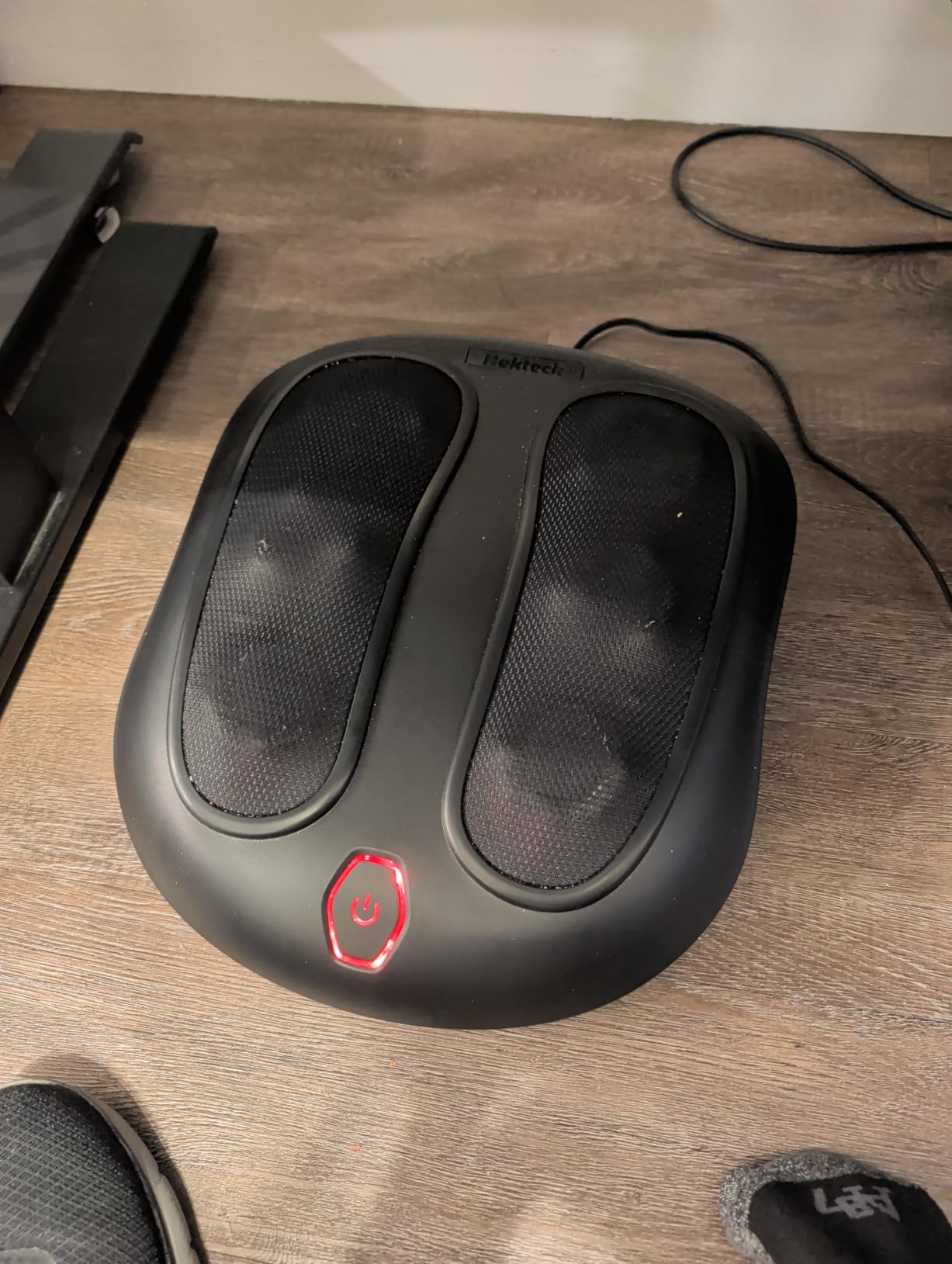 Nekteck Shiatsu Foot Massager with Heat for Neuropathy, Plantar Fasciitis customer photo 2