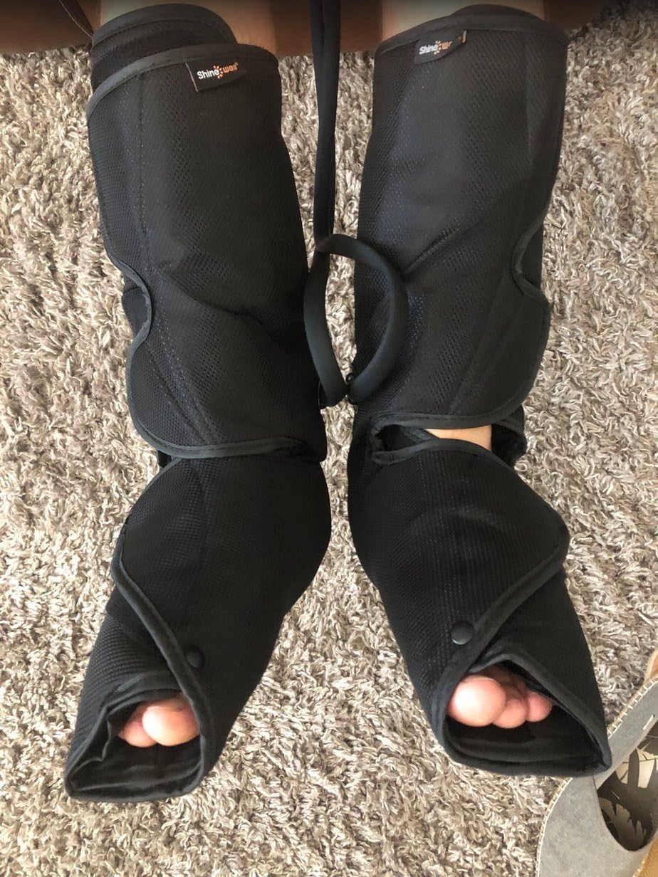 SHINE WELL Air Compression Leg Massager with Heat for Circulation FSA-HSA customer photo 1