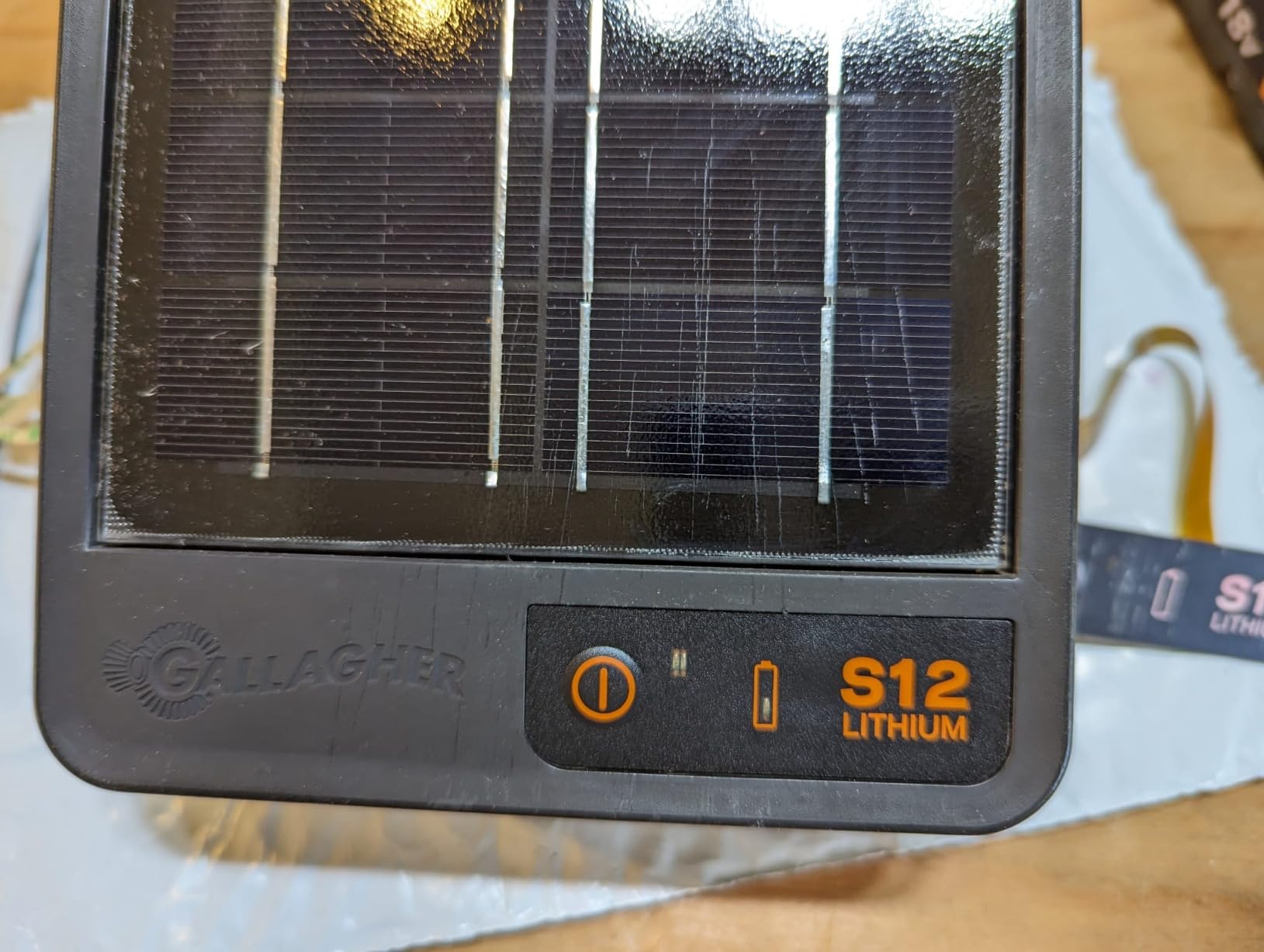 Gallagher S12 0.12J Solar Electric Fence Charger, 4 Mile Range customer photo 2