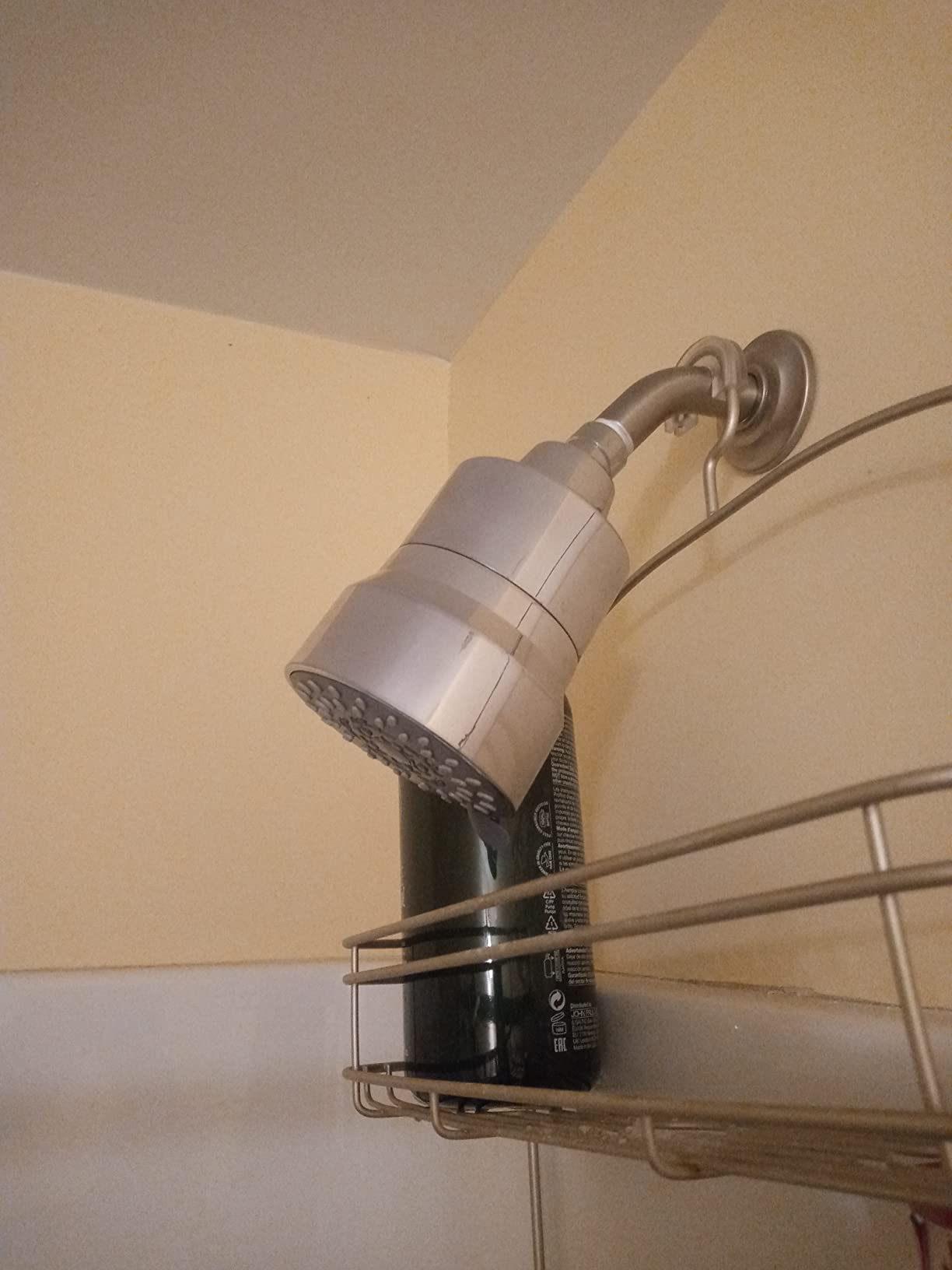 Filtered Shower Head, 3 Modes High Pressure Shower Head with 15 Stage Hard Water Filter Cartridge for Remove Chlorine and Harmful Substances customer photo 2