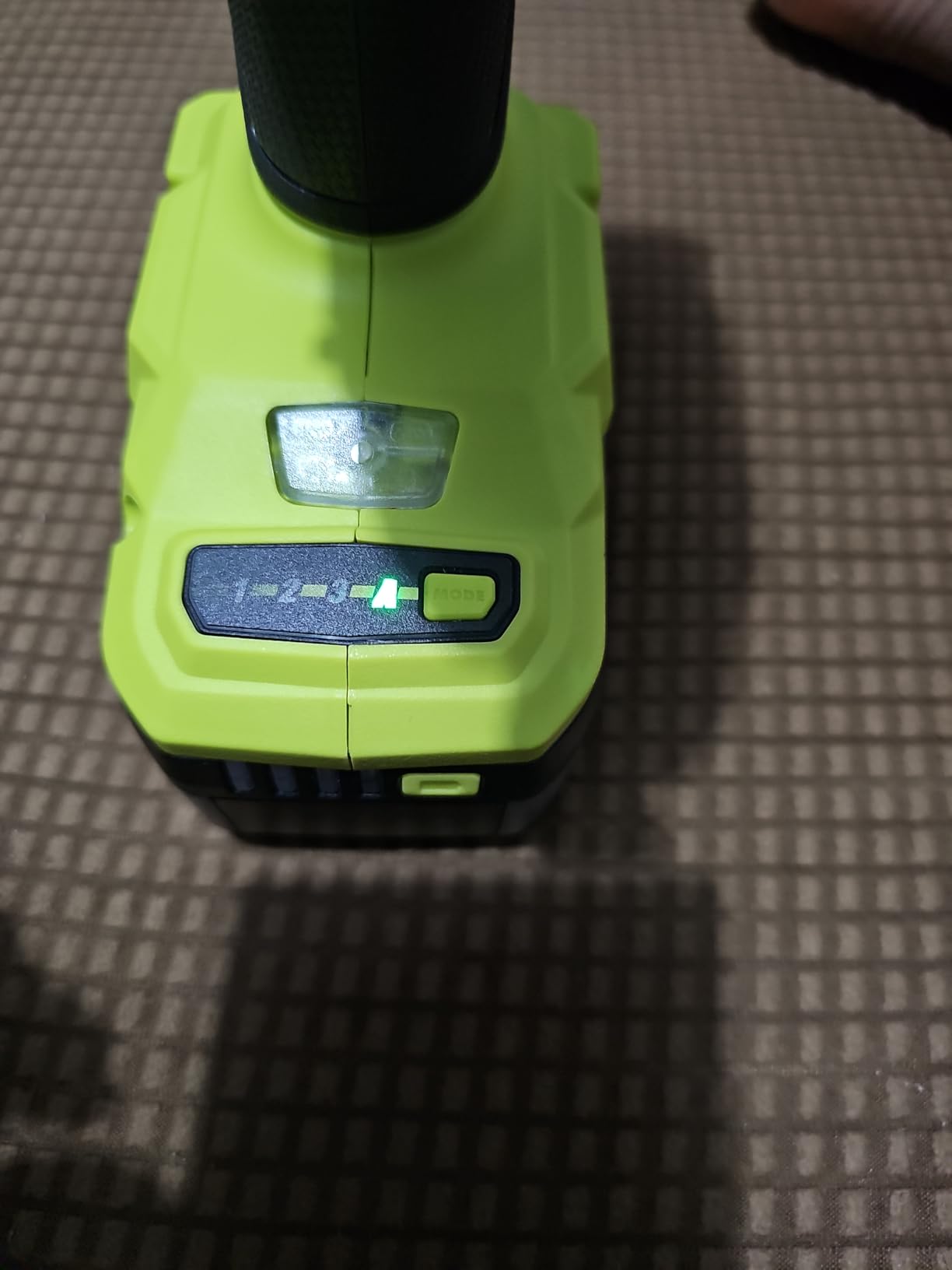 RYOBI ONE+ HP 18V Brushless Cordless 1/4 in. 4-Mode Impact Driver - PBLID02B - Tool Only (Battery Not Included) customer photo 2