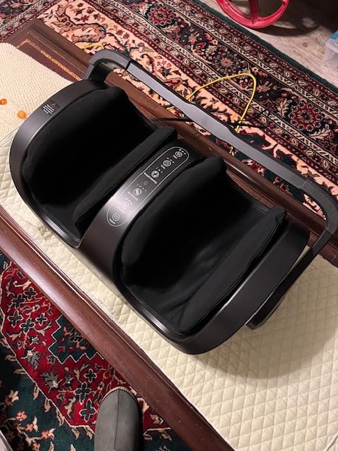 RENPHO 4-in-1 FSA Shiatsu Foot Massager with Heat, Birthday Gifts for Women | 3 Modes & 4 Levels Compression Massage for Feet At Home, 3 Timing Modes, FSA Eligible HSA, Gifts for Women & Men, Size 14 customer photo 2