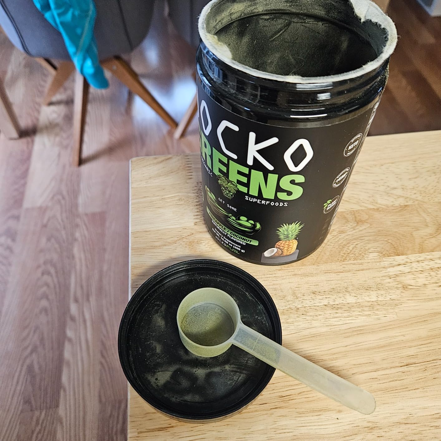 Jocko Fuel Daily Greens Superfood Powder, Pineapple Coconut | 30 Servings customer photo 2