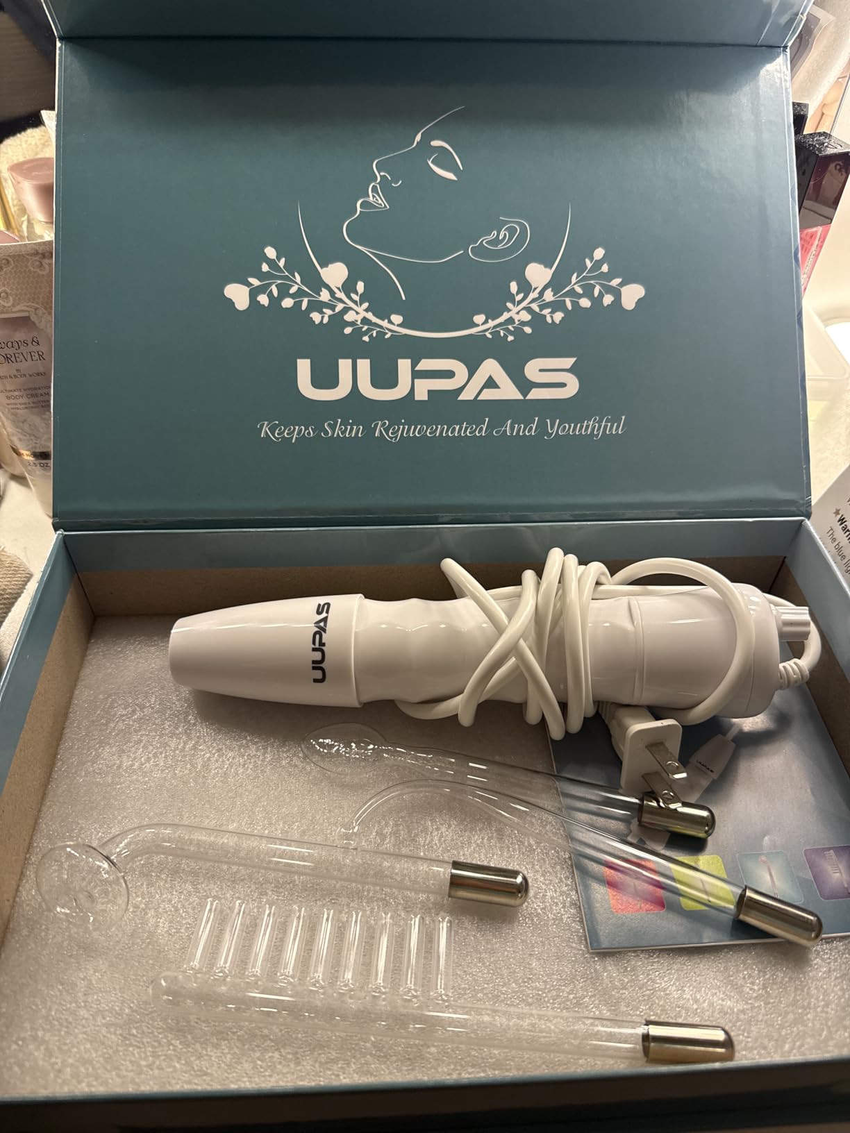 High Frequency Facial Wand-UUPAS Portable Handheld High Frequency customer photo 2
