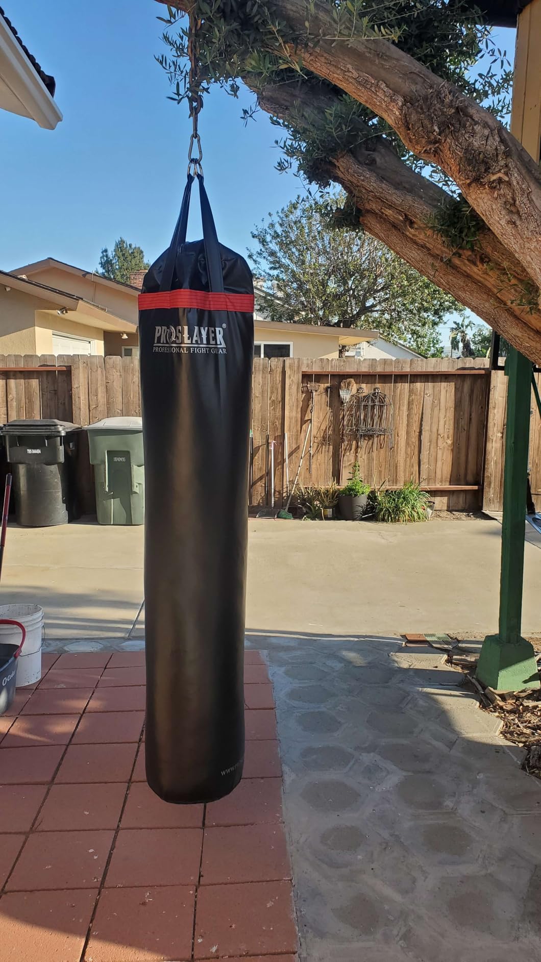 6ft Tall 150lb Muay Thai Kickboxing Boxing MMA Heavy Bag UNFILLED - Made in USA customer photo 1