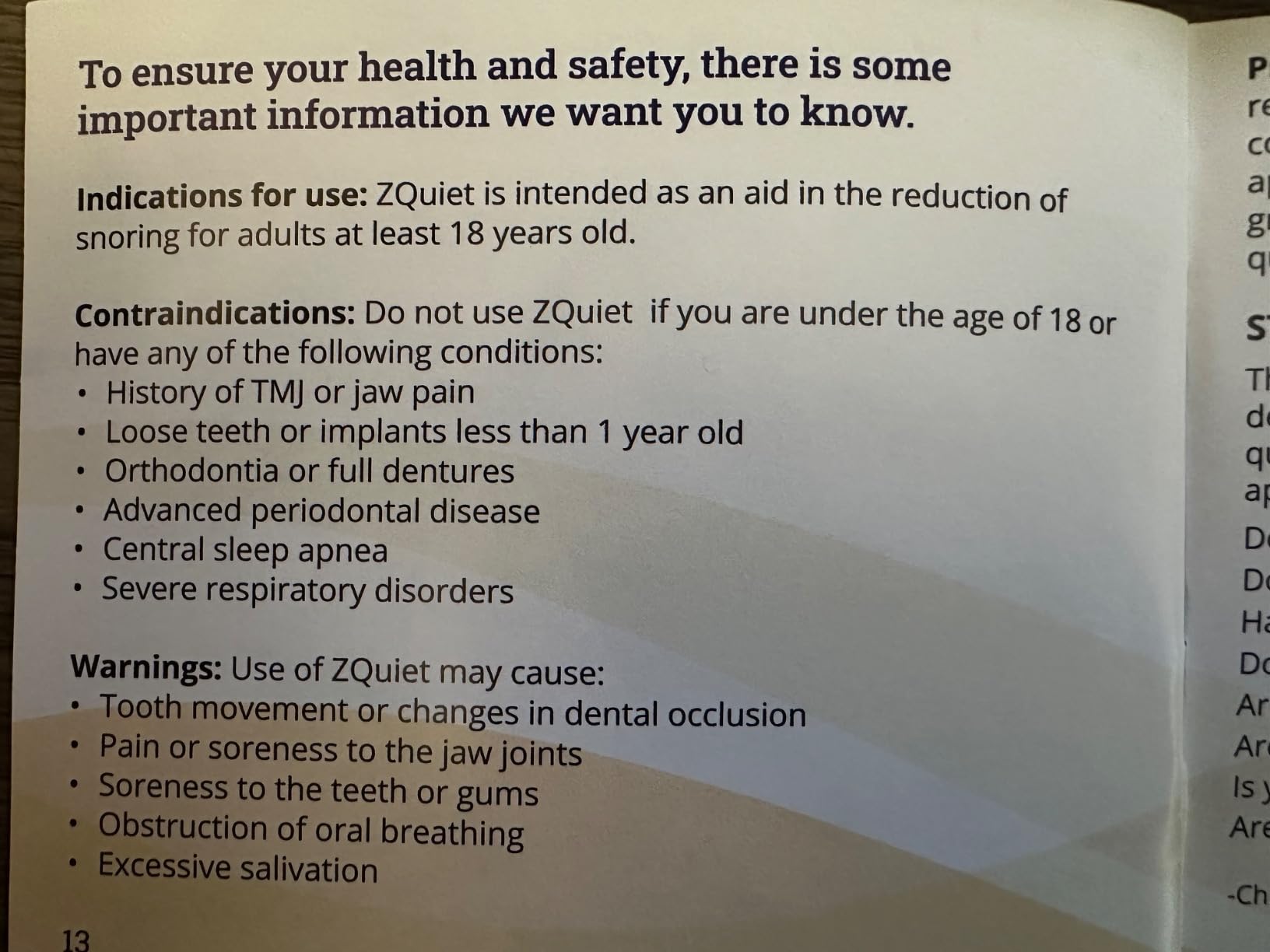 ZQuiet Anti-Snoring Mouthpiece Single Pack, Size 1, Clear customer photo 2