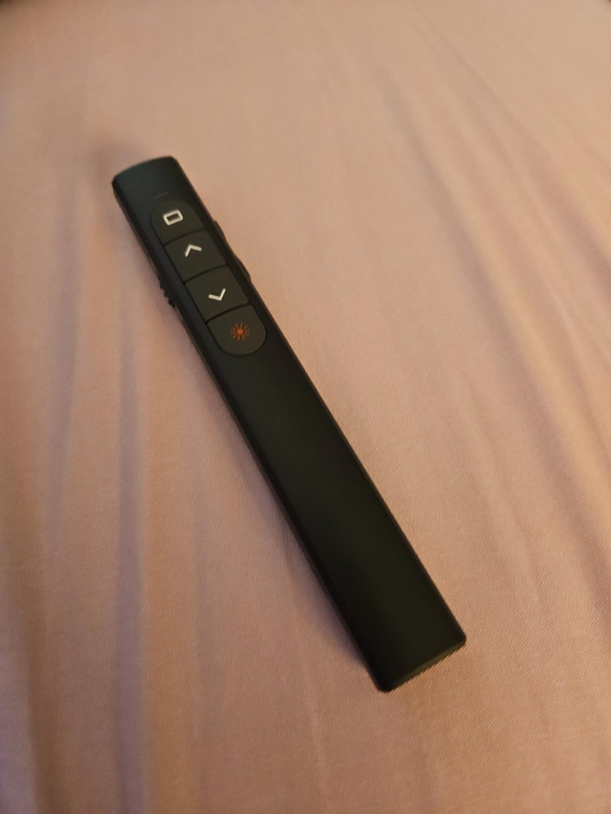 Wireless Presenter Remote, Presentation Clicker with Hyperlink & Volume Remote Control PowerPoint Office Presentation Clicker for Keynote/PPT/Mac/PC/Laptop(Battery Included) customer photo 1
