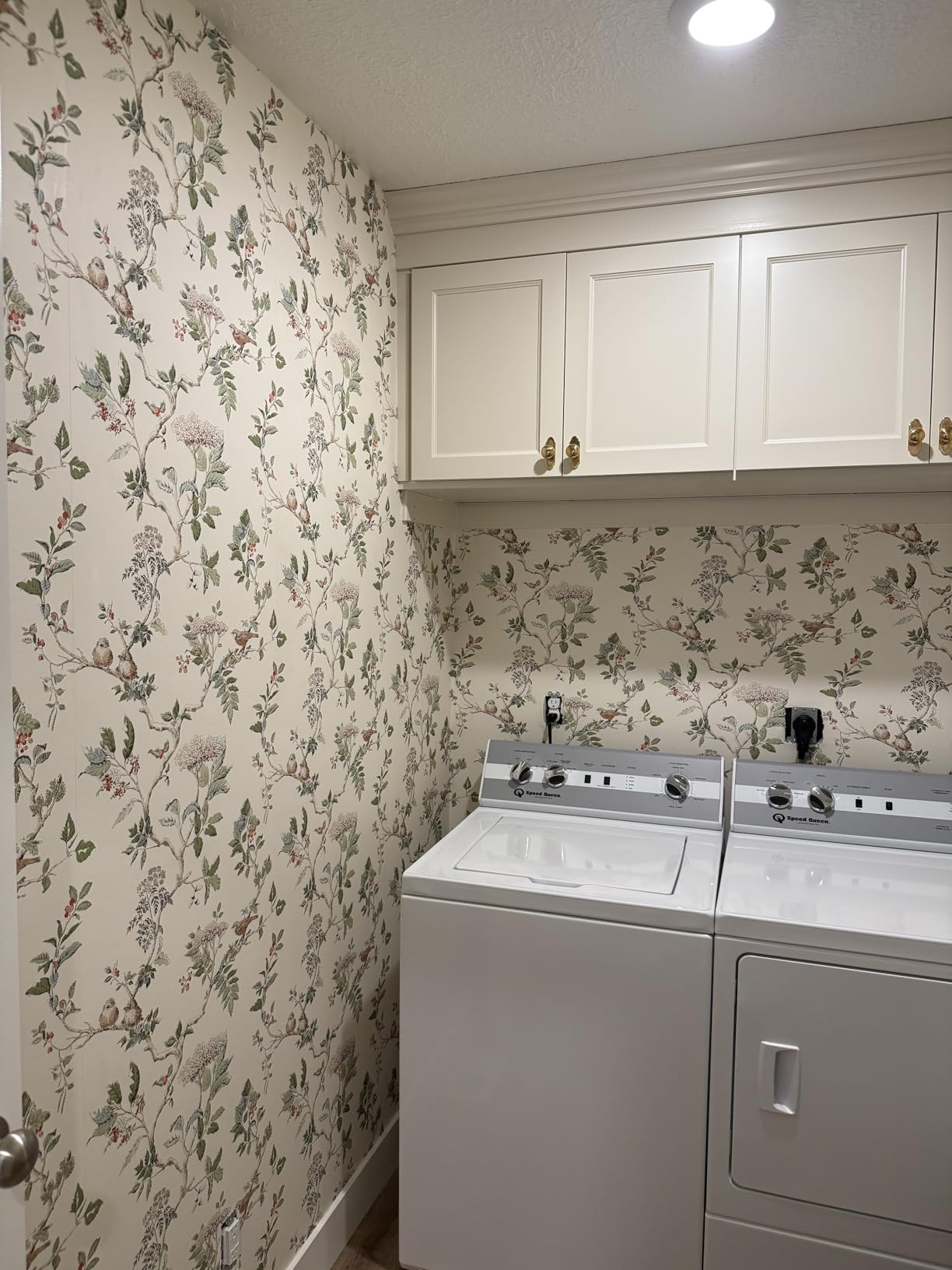 Laura Ashley Elderwood Natural Wallpaper customer photo 1