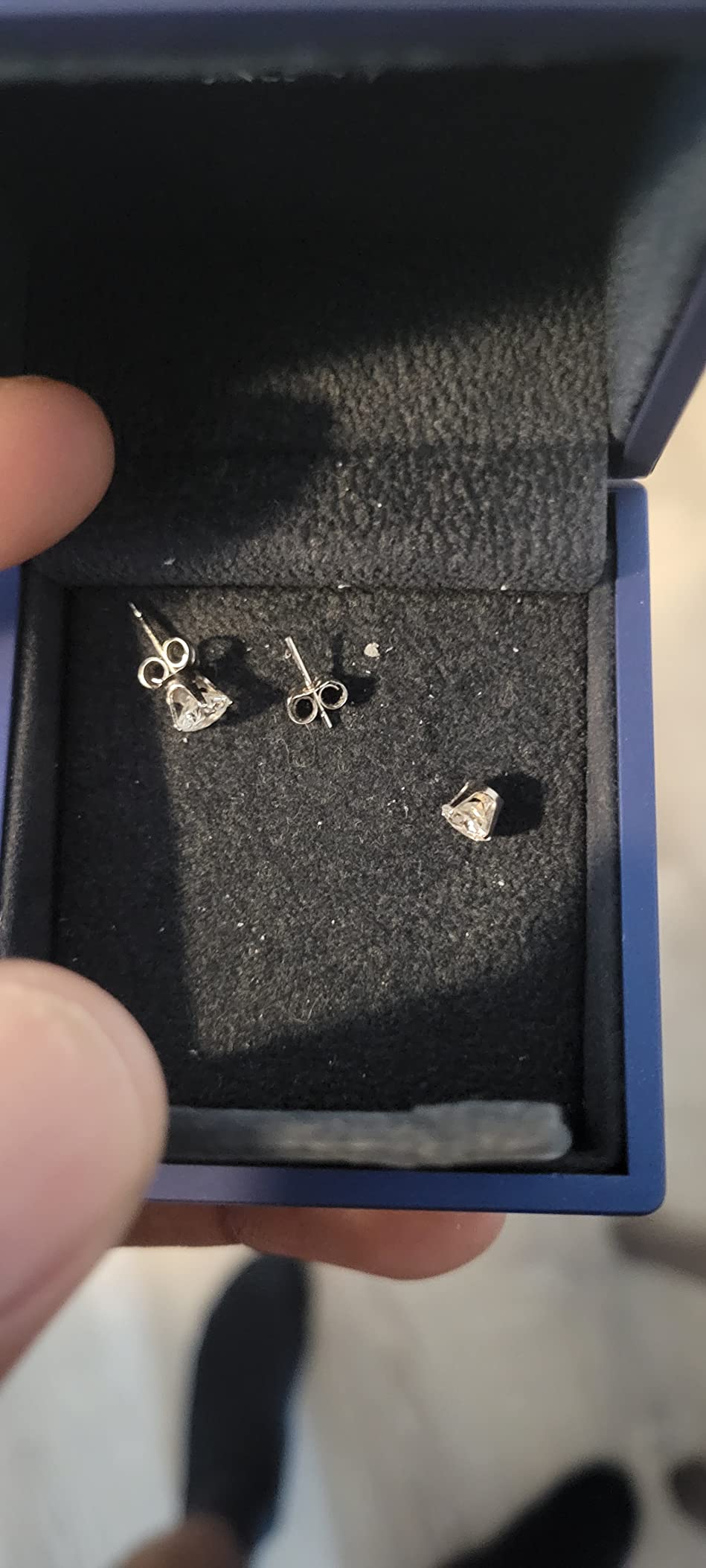 Pompeii 1 Carat (ctw) Diamond Studs in 14k White or Yellow Gold Lab Grown (HI,VS) customer photo 1