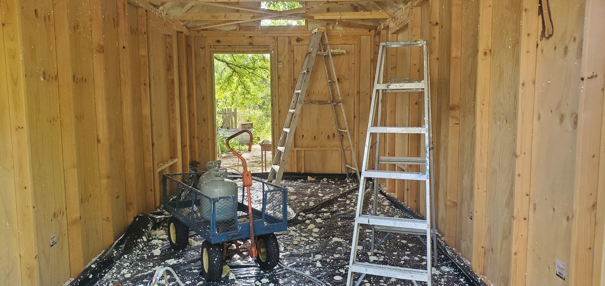 Vega Bond Spray Foam Insulation Kit V600 Closed Cell 600 Sq Ft Off Yellow customer photo 2