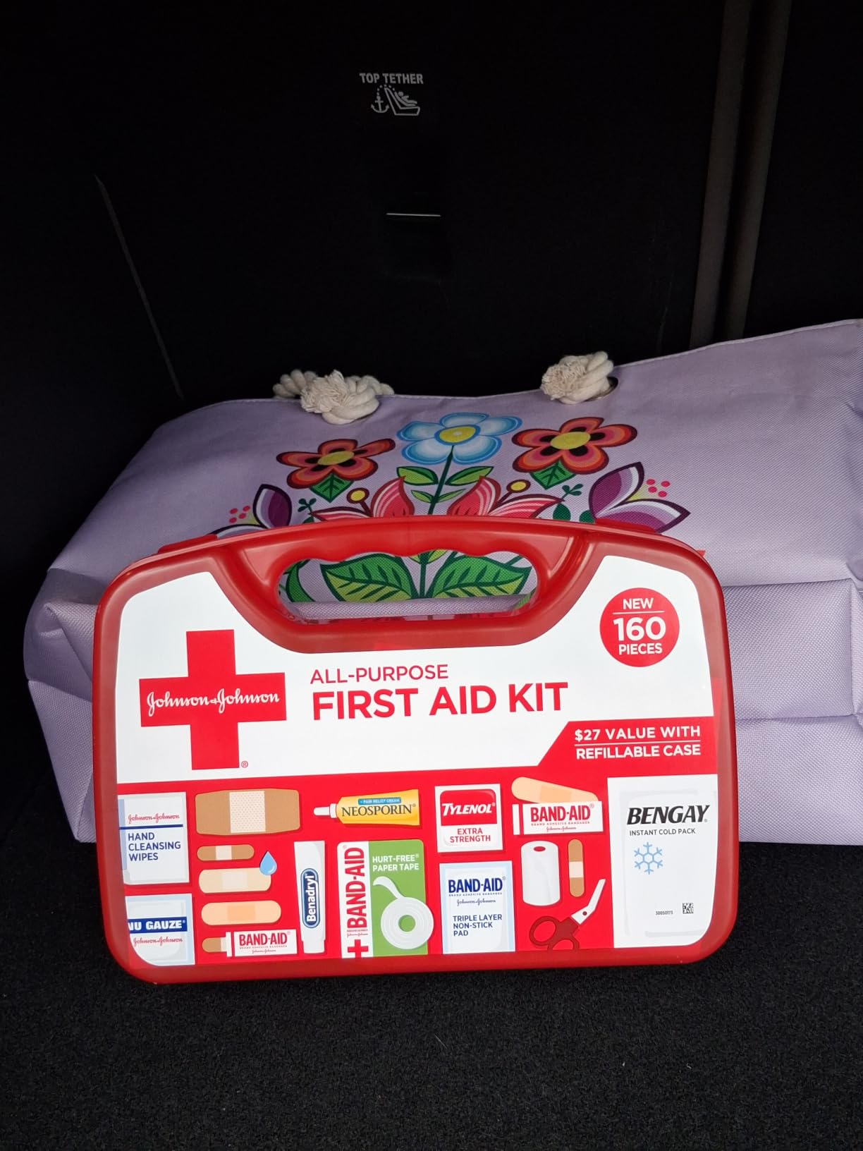 BAND-AID Brand All-Purpose Portable Compact First Aid Kit, 160 Piece customer photo 2
