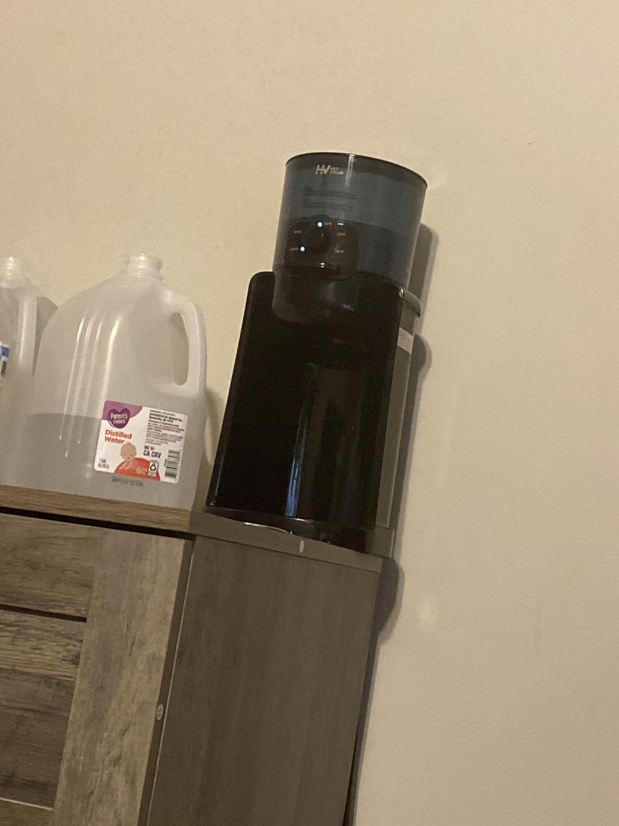 HEYVALUE Water Warmer for Baby Formula with Night Light,Bottle Warmer,Black customer photo 2