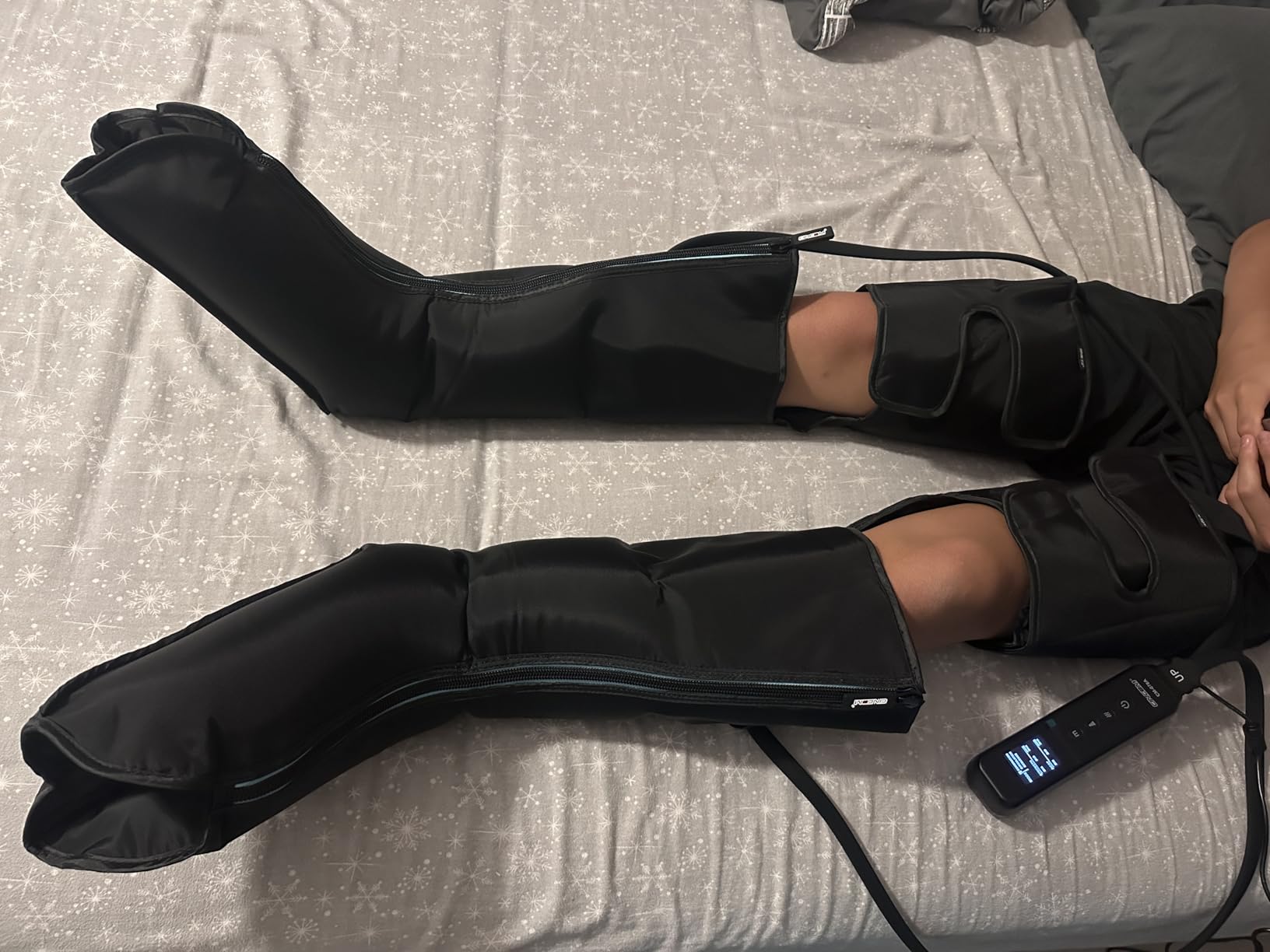 CINCOM Leg Massager with Heat and Air Compression for Pain Relief FSA - HSA customer photo 2