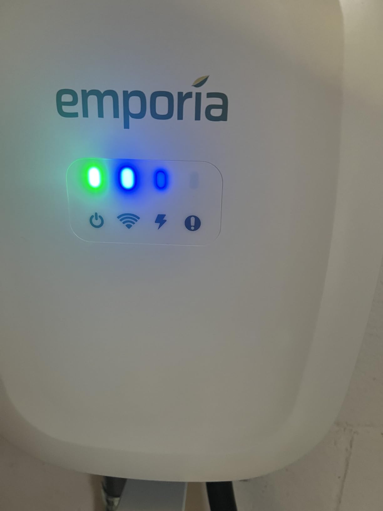 EMPORIA Level 2 EV Charger w/ J1772 Connector — 48 Amp, 240V WiFi Enabled Electric Vehicle Charging Station, 25ft Cable, NEMA 14-50, White customer photo 1