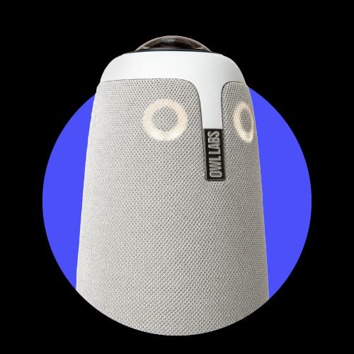 Owl Labs Meeting Owl 3 - 360° 1080p HD Conference Room Camera, AI-Driven Speaker-Tracking, 18-Foot Mic Pickup - Certified for Microsoft Teams - Works with Zoom, Google Meet - Plug & Play Setup customer photo 1