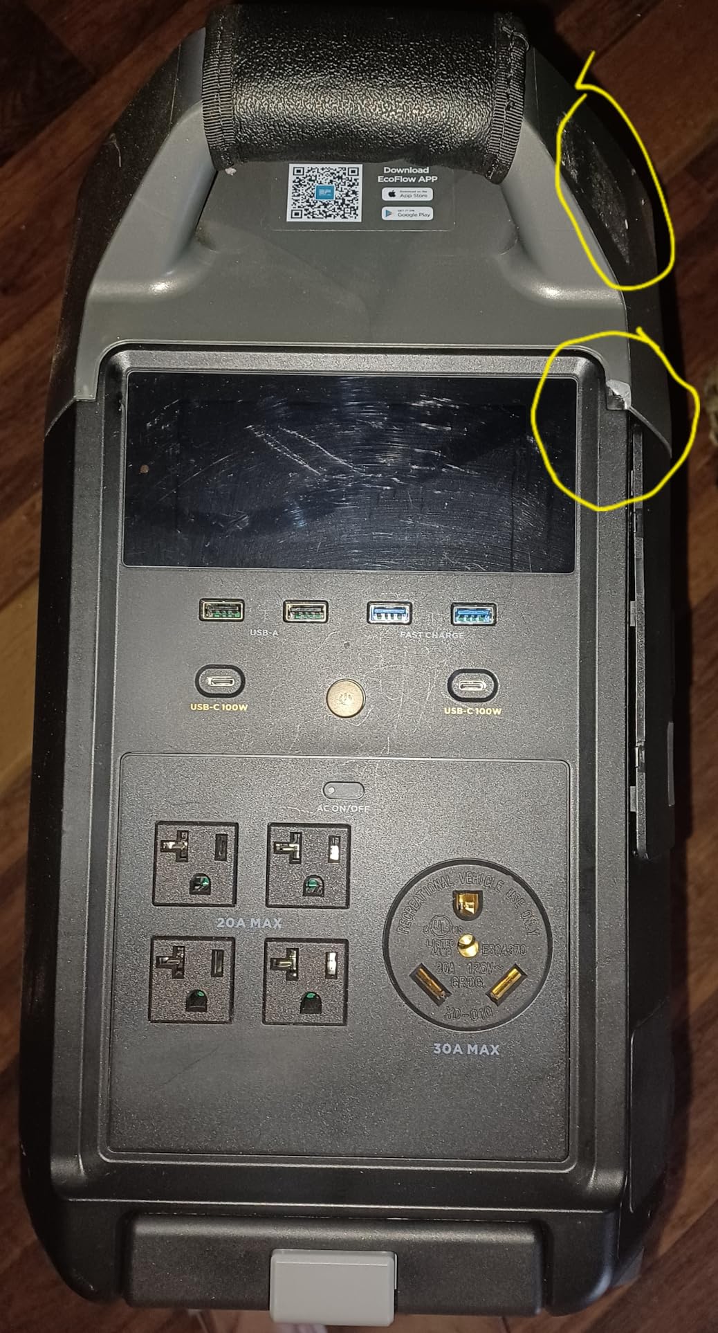 EF ECOFLOW Solar Generator 3.6KWh DELTA Pro with 400W Portable Solar Panel customer photo 2