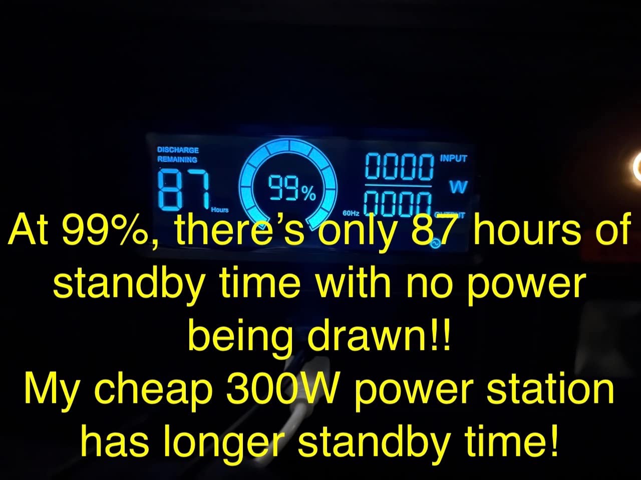 Portable Power Station 330W, GRECELL 230.88Wh Solar Generator customer photo 1