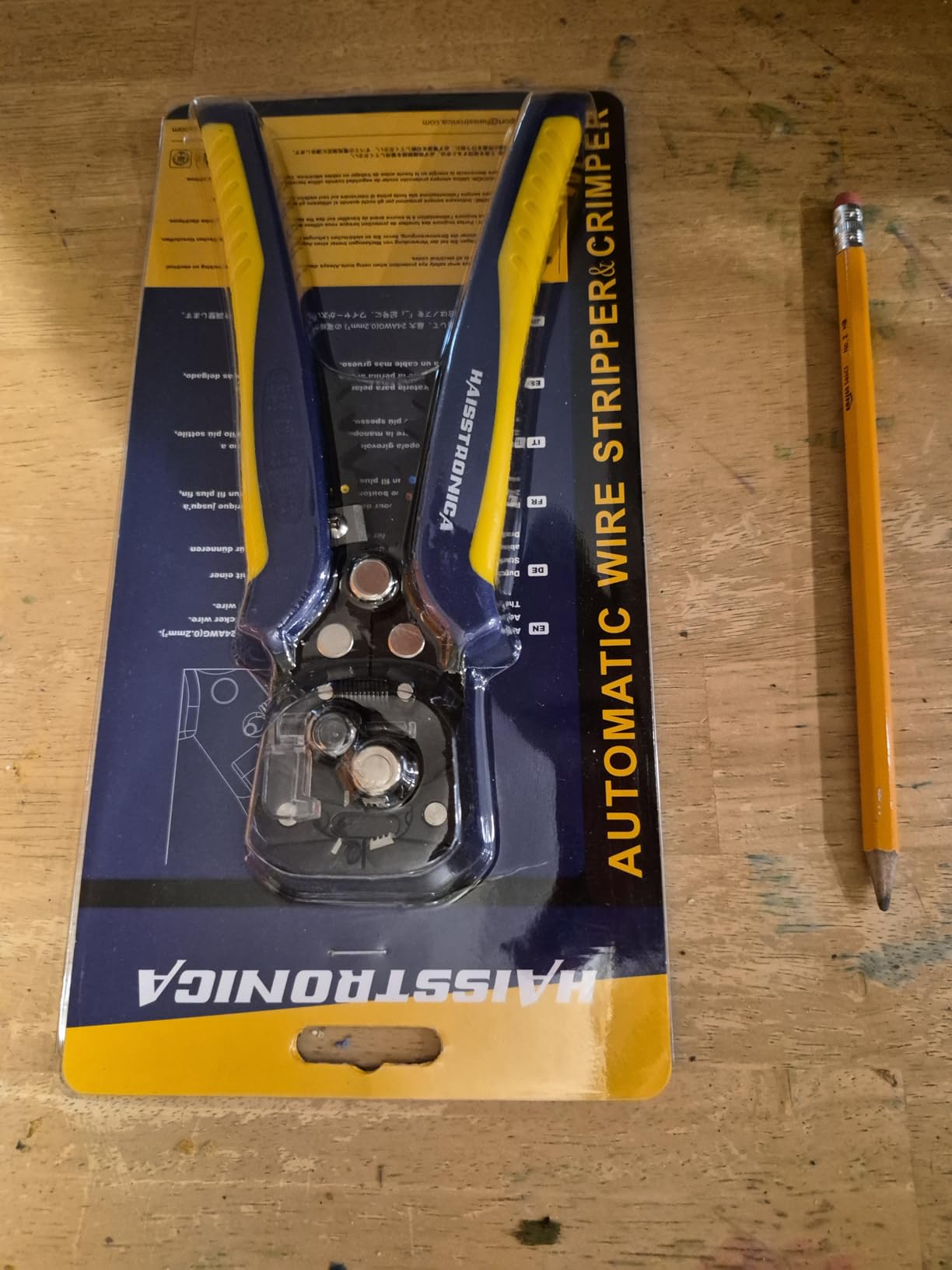 haisstronica 3 in 1 Self-Adjusting Wire Stripper, AWG 24-10 Tool customer photo 1