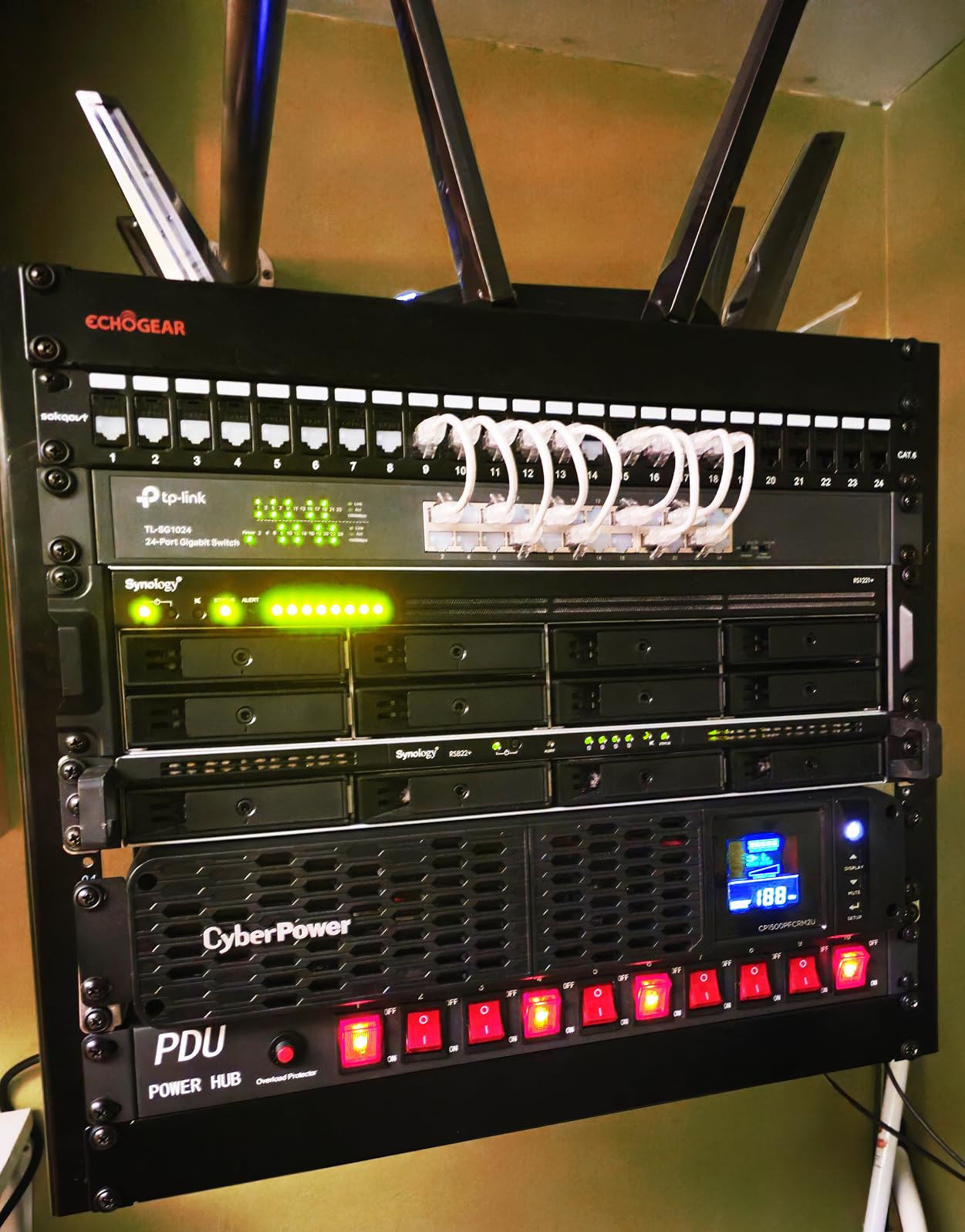 CyberPower CP1500PFCRM2U PFC Sinewave UPS Battery Backup customer photo 2