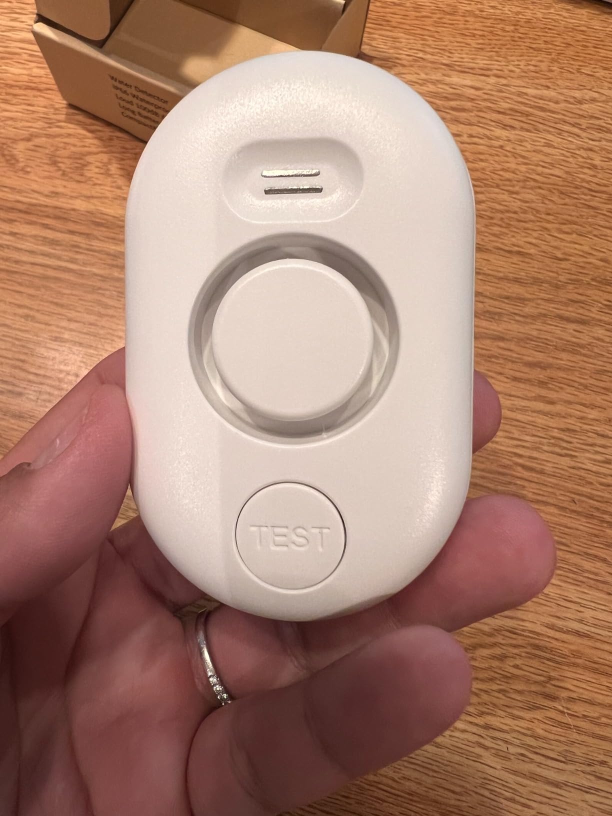 Water Leak Detector Sensor Alarm: Home Water Flooding Monitor Smart Sink Overflow Monitoring Adjustable Wet Moisture Alert Pipe Leakage Drip Detection Warning for Basement Floor customer photo 1