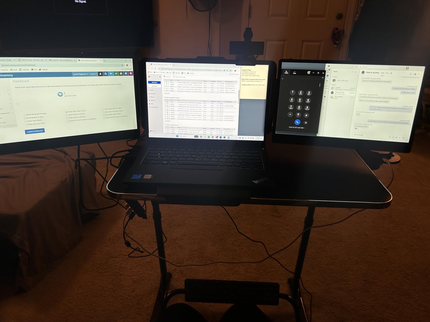 FoldWise Upgraded Folding TV Tray Table, Sturdy Couch & Dinner Laptop Table customer photo 1