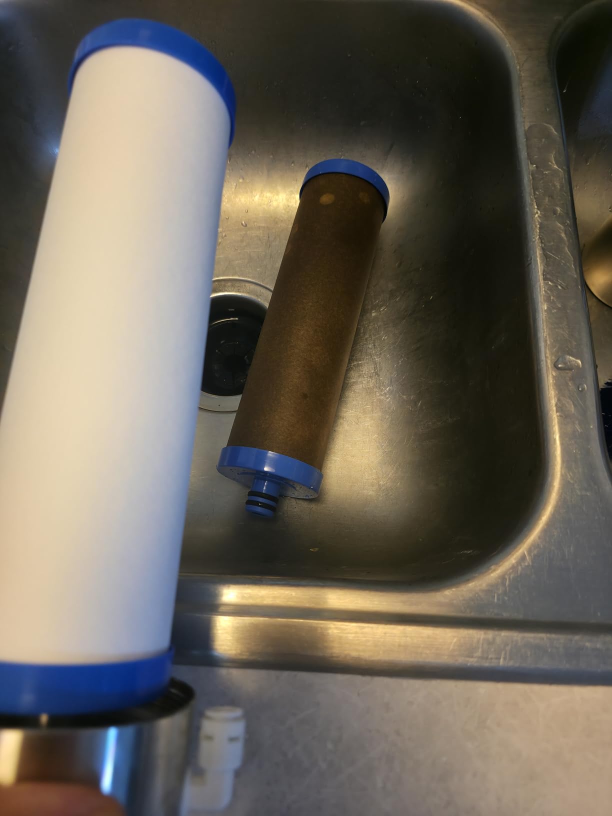 SimPure V7 Under Sink Water Filter System, Stainless Steel customer photo 1