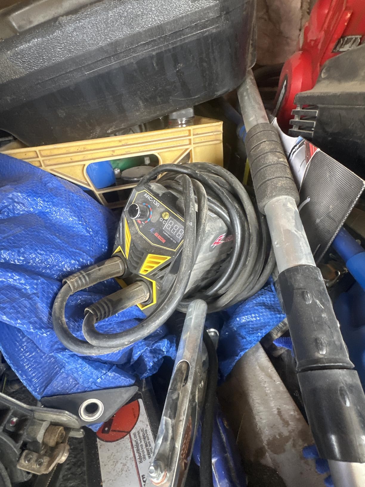 Super Mini Stick Welder ARC MMA Welding Machine customer photo 2