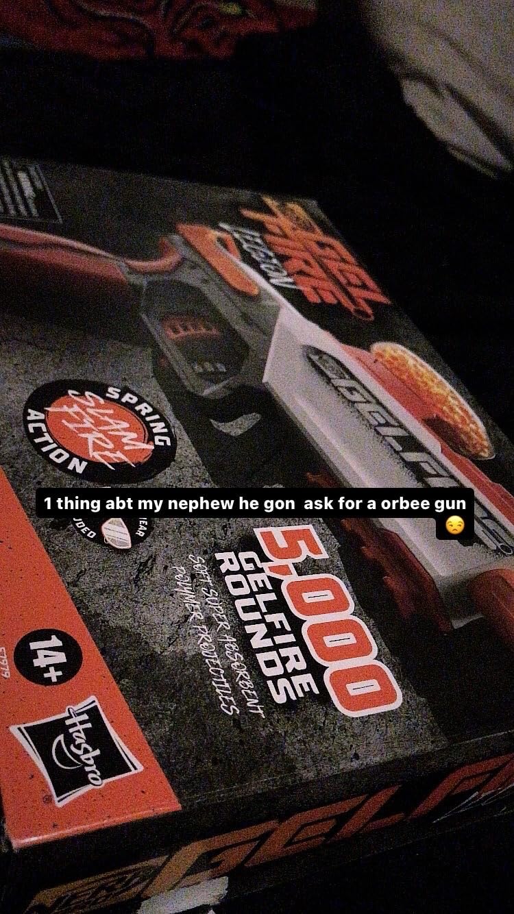 Nerf Pro Gelfire Legion Spring Action Blaster, 5000 Rounds, 130 Hopper, Protective Eyewear, Slam Fire, Ages 14 & Up customer photo 1