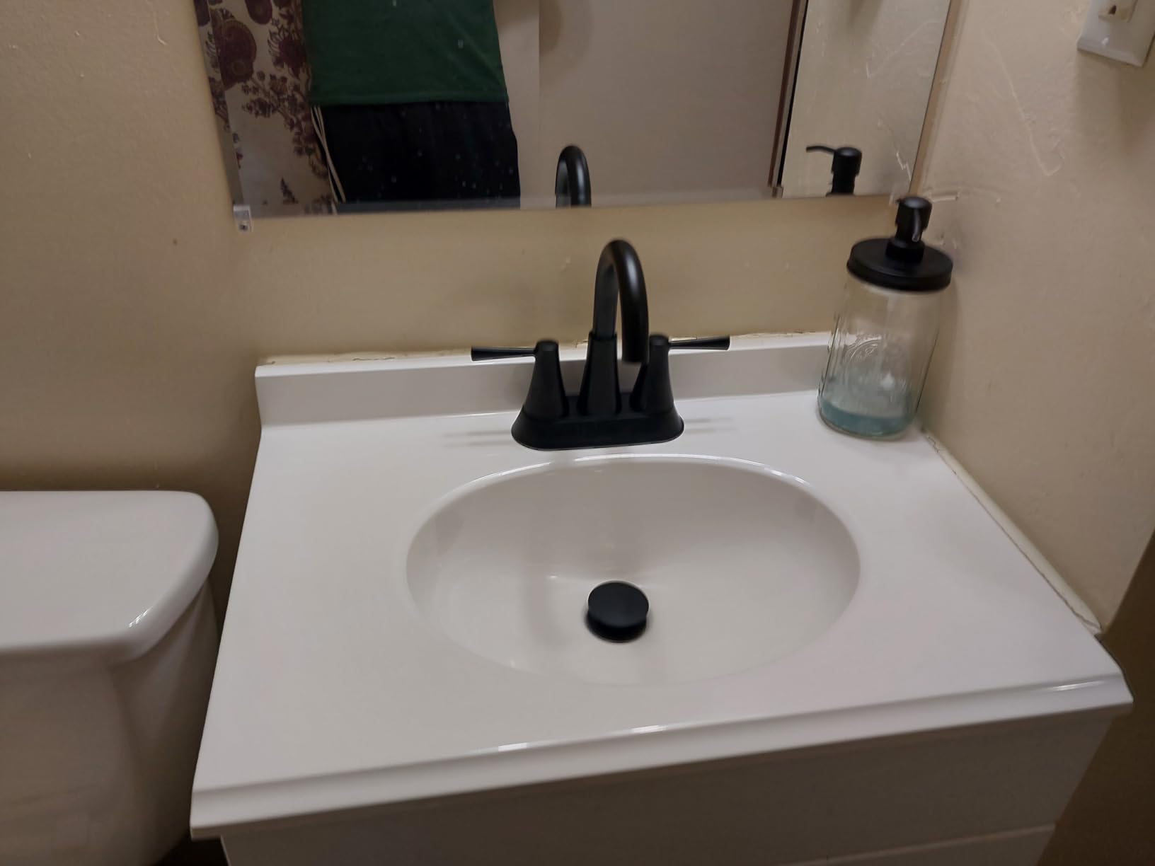 Moen 84022SRN Ronan 2-Handle Centerset Bath Faucet, Spot Resist Nickel customer photo 1