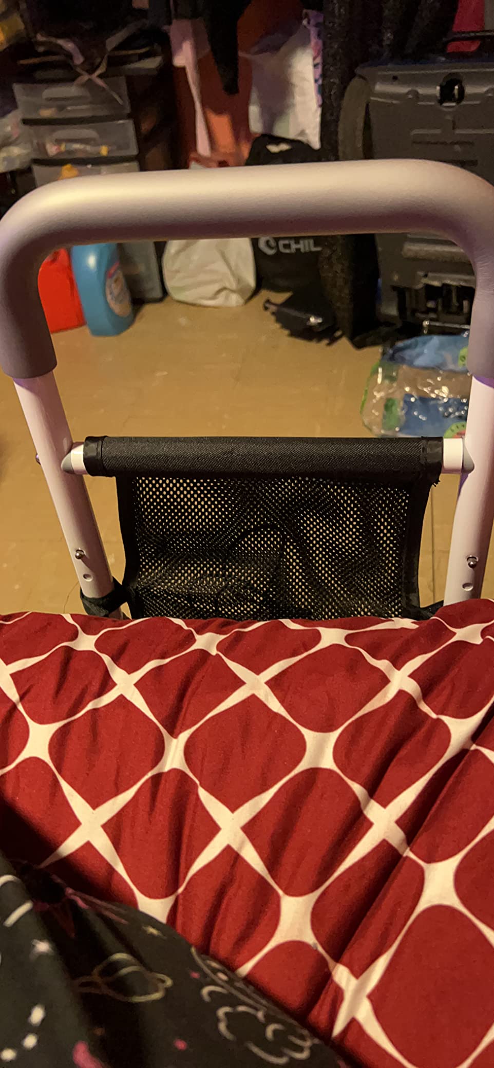 WeHwupe Bed Rails for Elderly Adults Safety with Bedside Storage Pocket customer photo 2