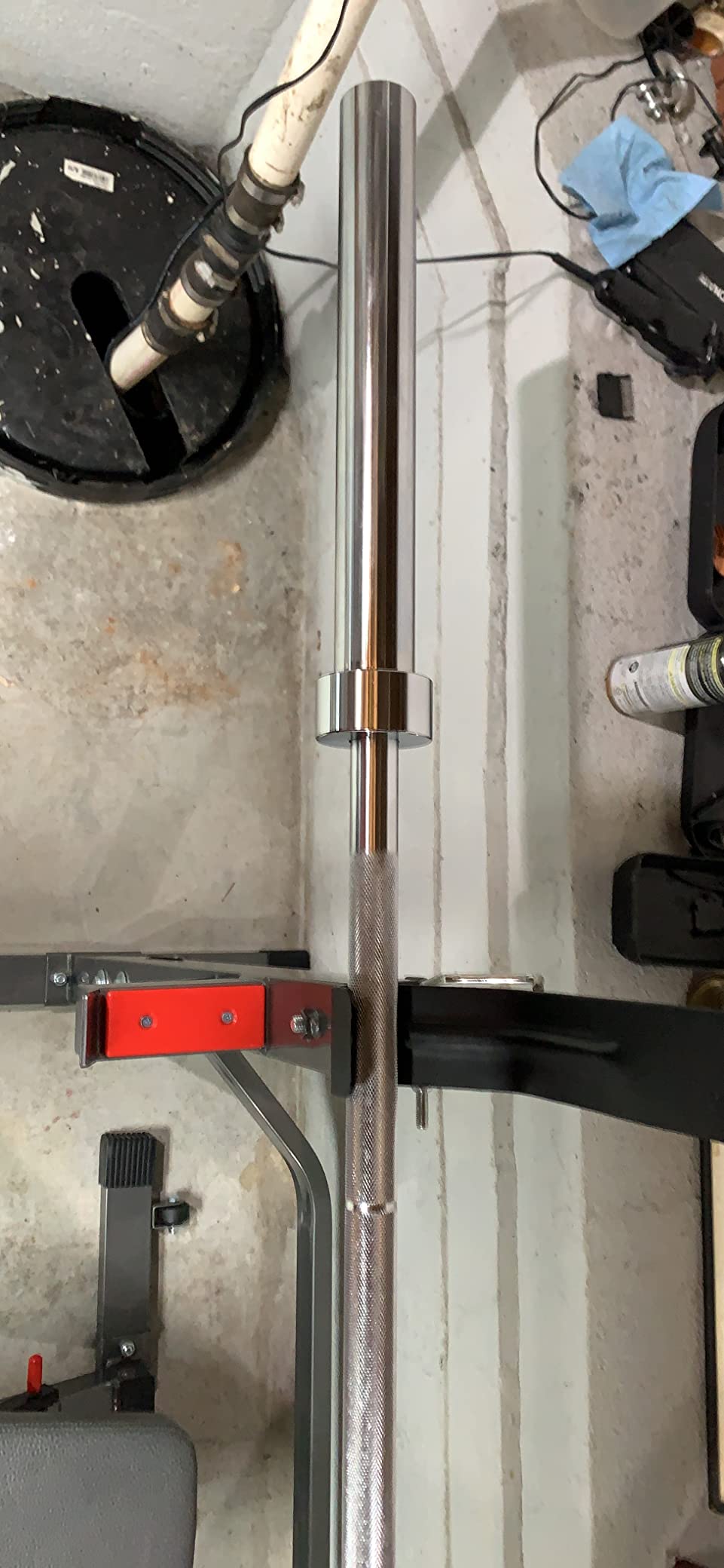 CAP Olympic Barbell, 7ft Strength Training Weight Bar customer photo 1