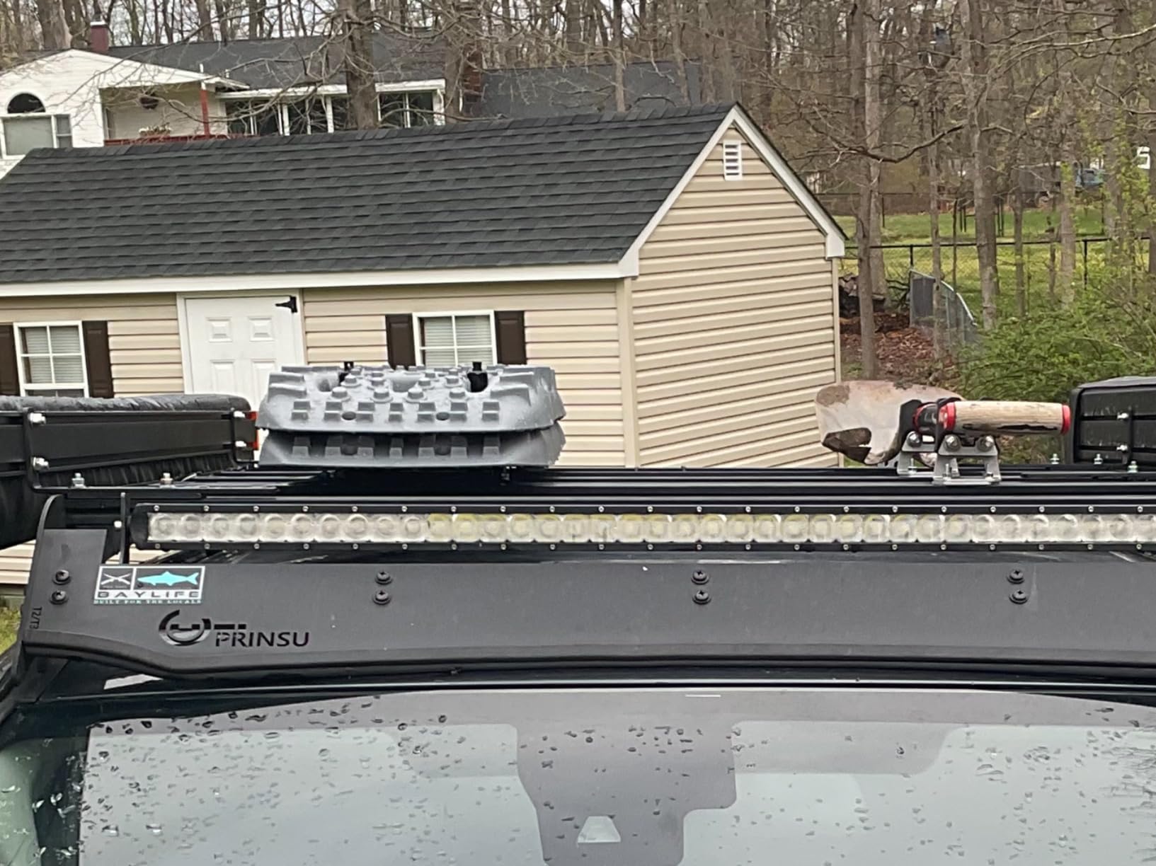 ALL-TOP Traction Boards with Build-in Jack Base, 2PCS Recovery Boards & Mounting Kit for Overlanding (4th Gen, Black) customer photo 1