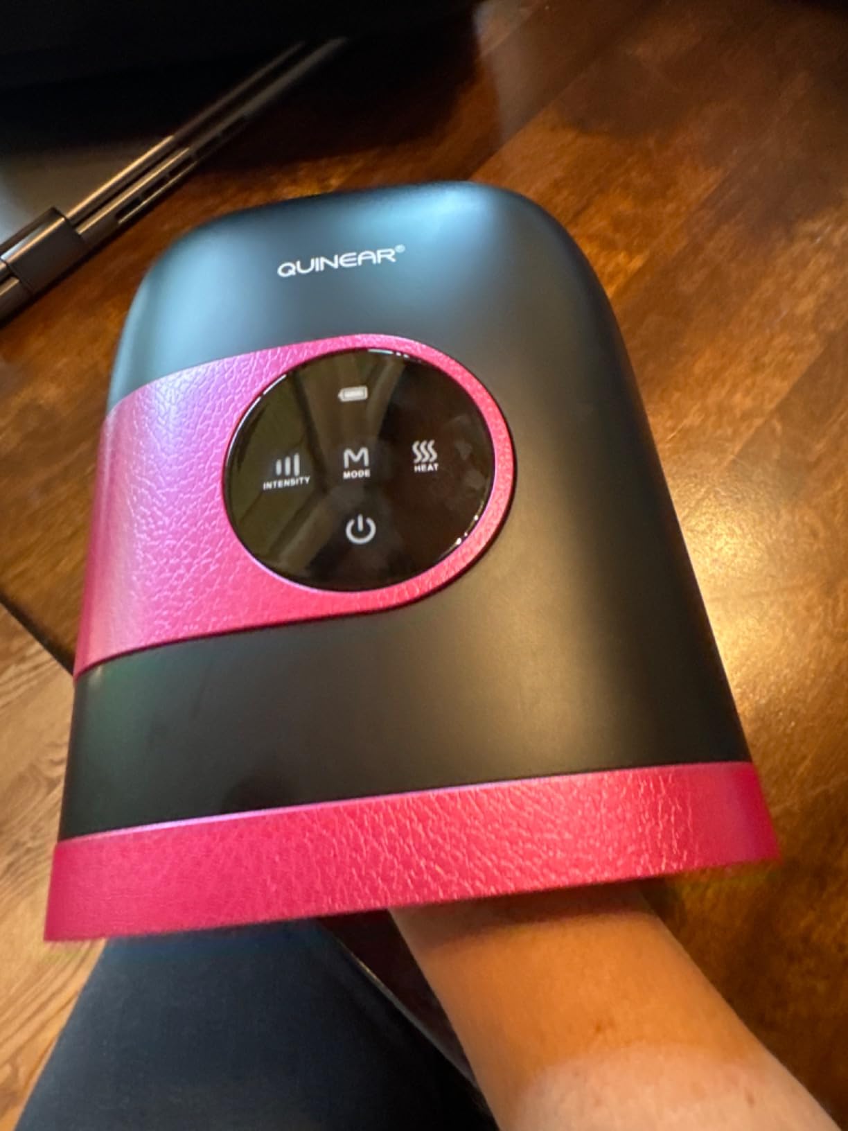 QUINEAR Hand Massager - Cordless Hand Massager with Heat and Compression for Arthritis, Carpal Tunnel and Stiff Joints - Gifts for Women Men - FSA-HSA customer photo 2