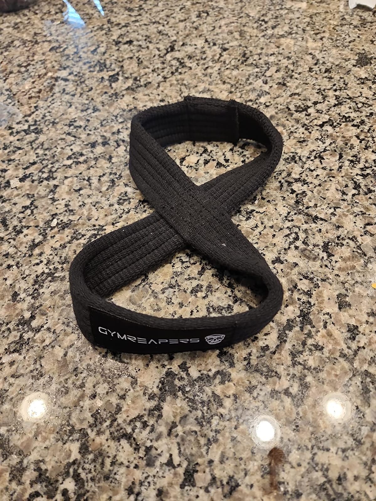 Gymreapers Figure 8 Lifting Straps For Deadlift, Powerlifting, Strongman, & Cross Training Strong Weightlifting Wrist Straps For Men, Women customer photo 2