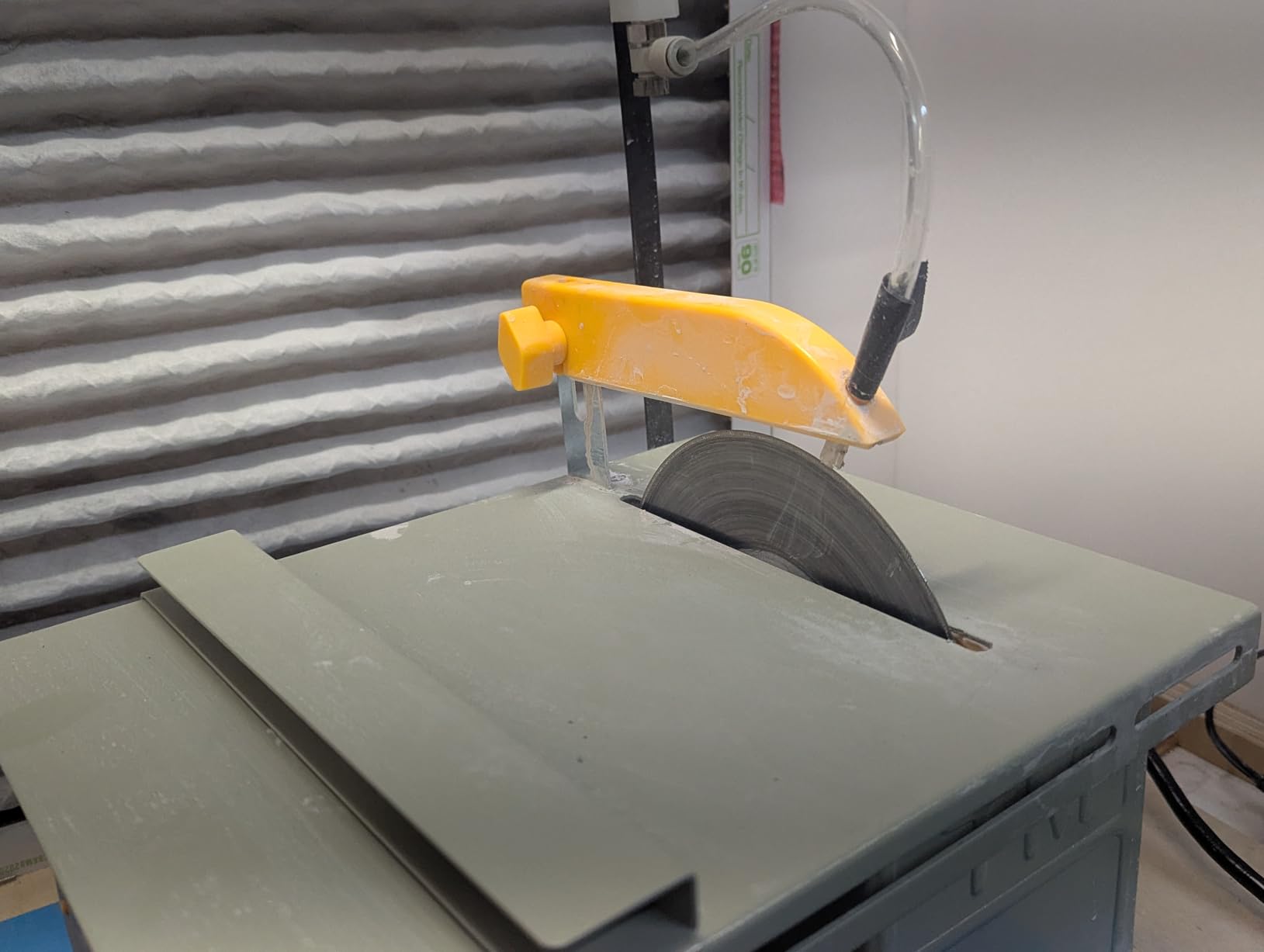 Lapidary Wet Saw with 100 cm Flexible Shaft 110V for Rock Cutting customer photo 2